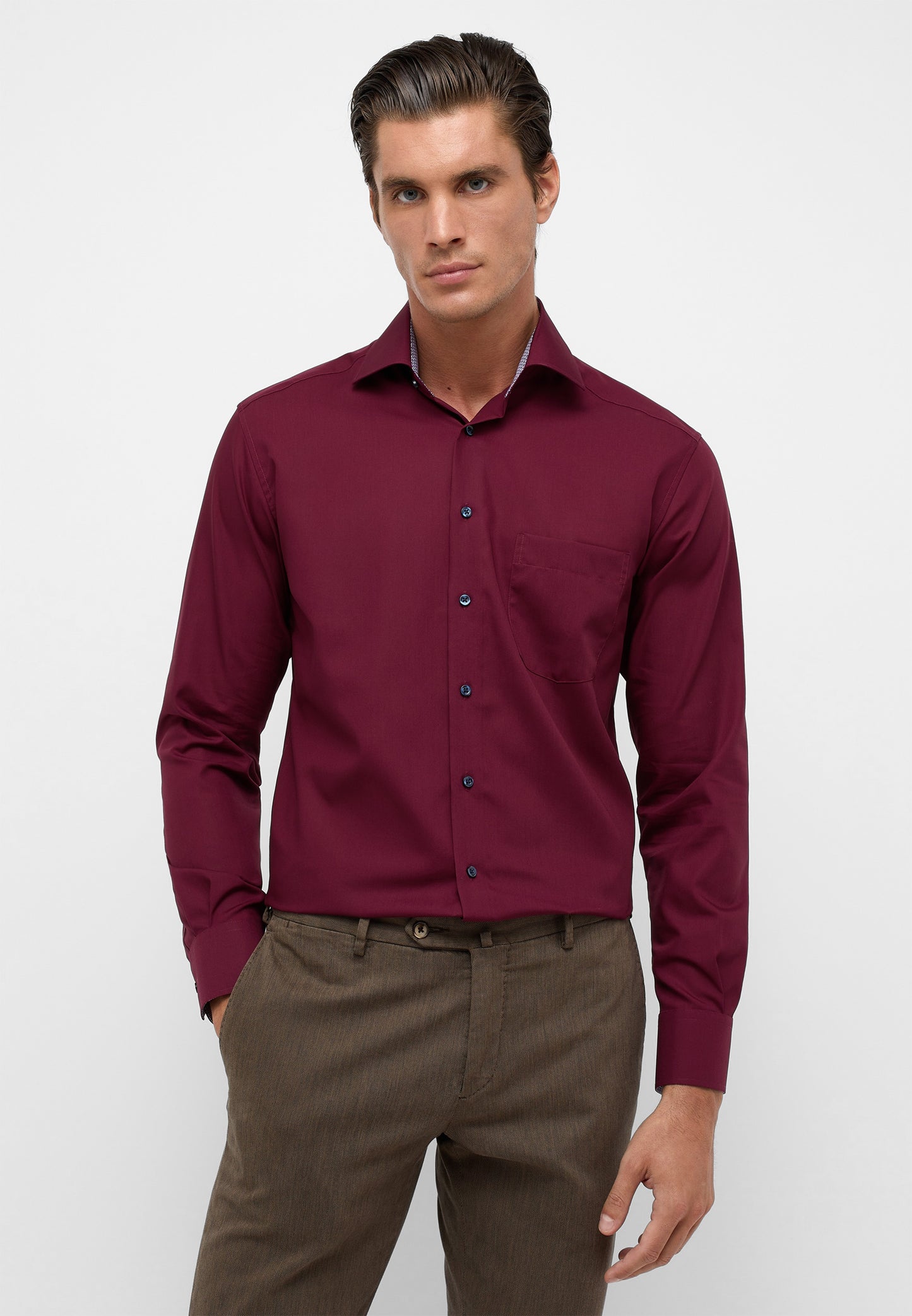 ETERNA Original Shirt Popeline Langarm