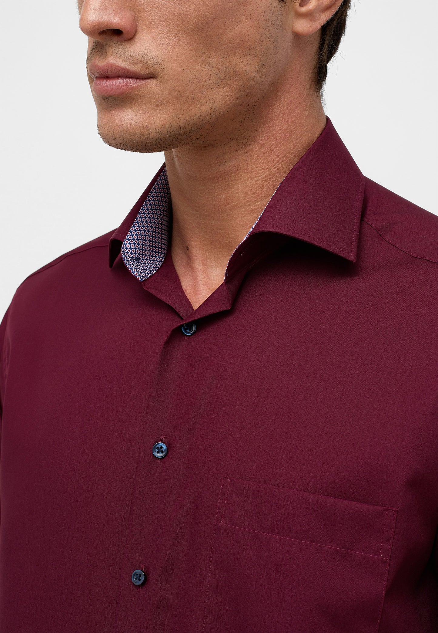 ETERNA Original Shirt Popeline Langarm