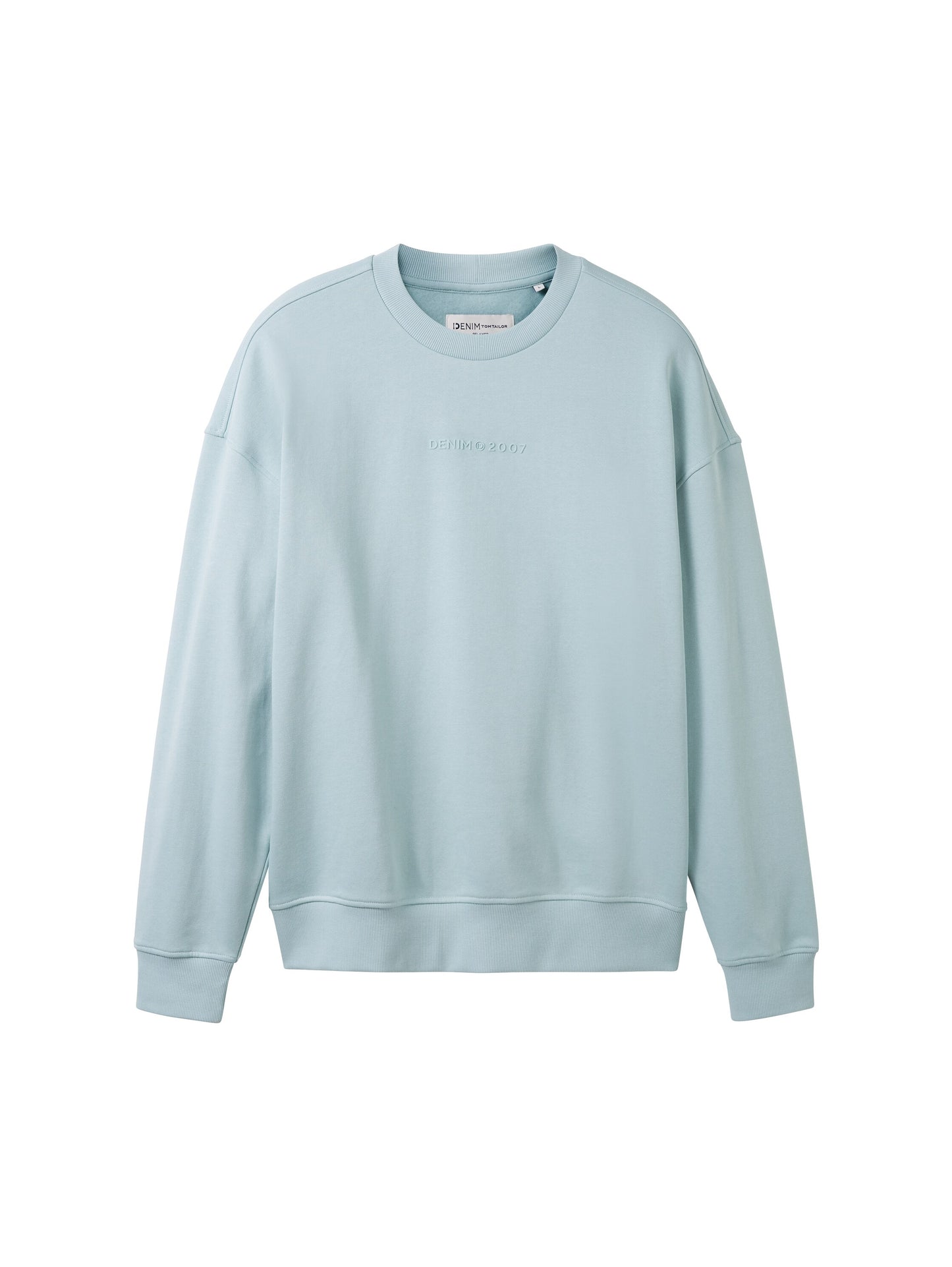Sweatshirt mit Logo Applikation