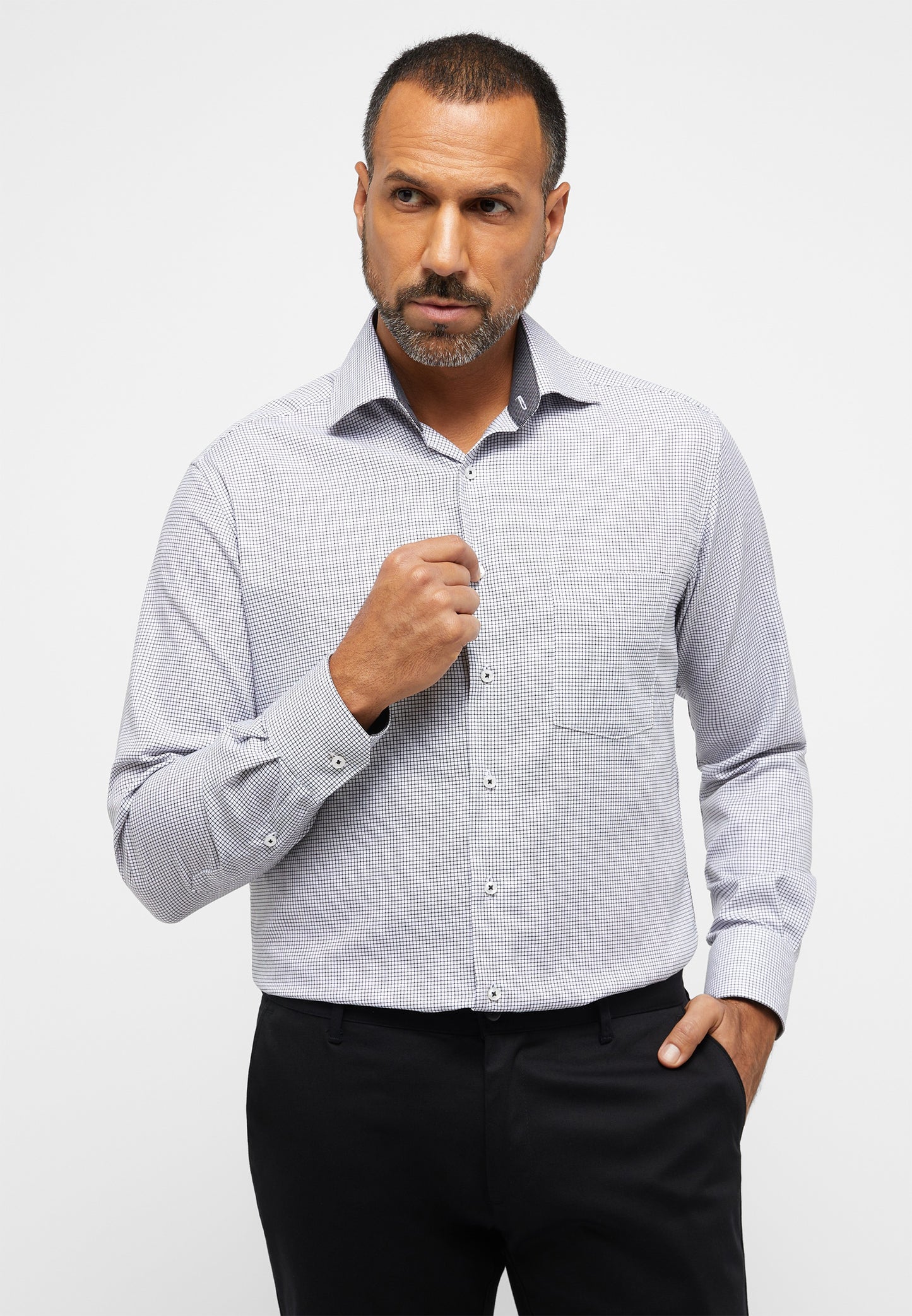 Hemd Twill Langarm