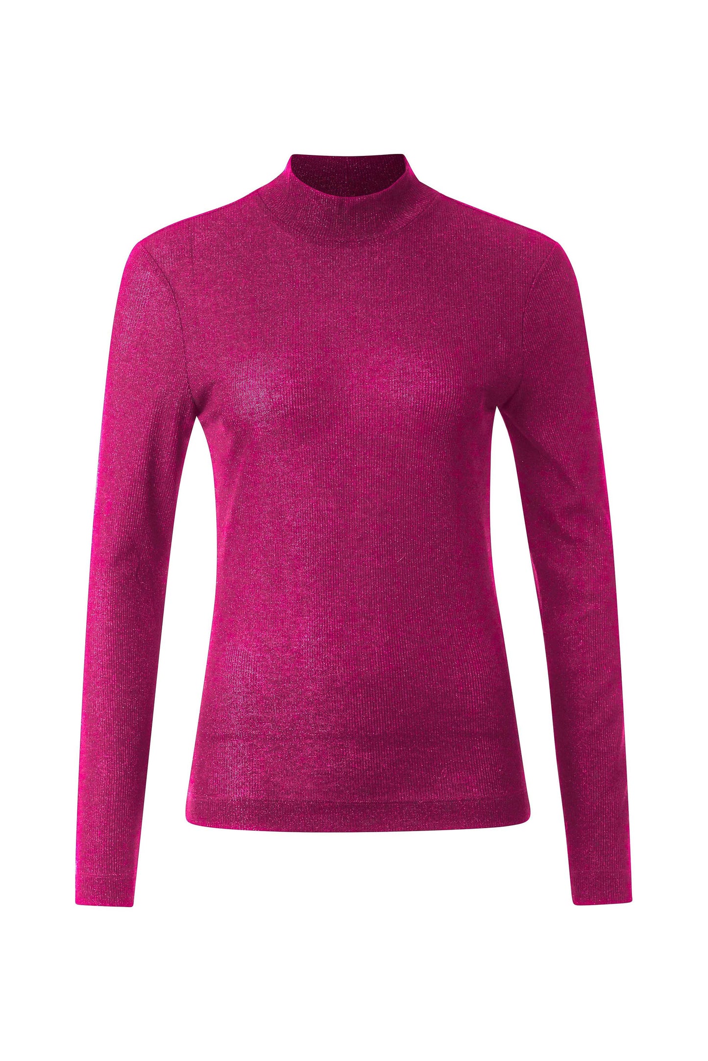 EcoVero Rib Lurex Turtleneck Longsleeve