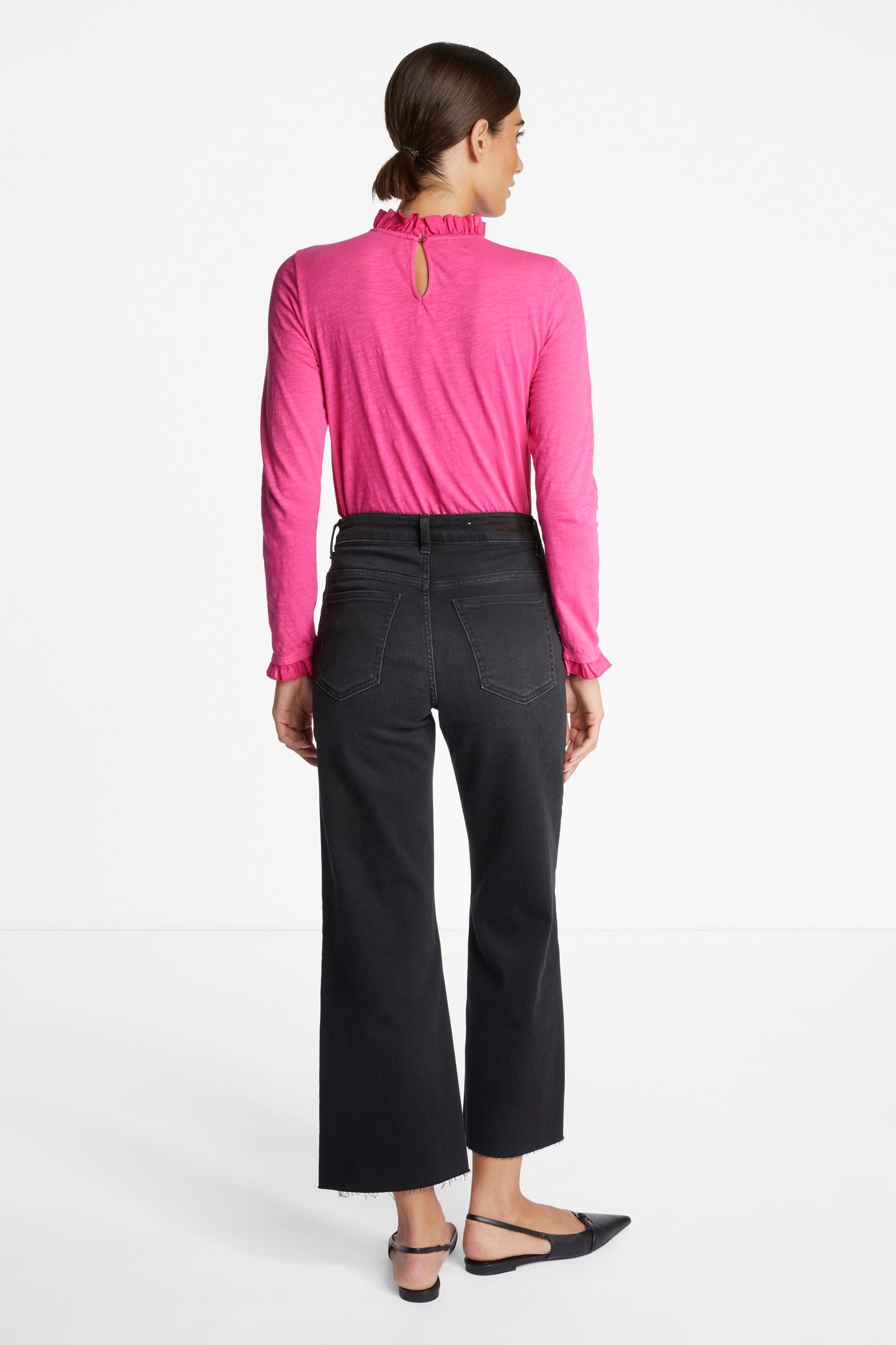 Organic Slub Frill Longsleeve