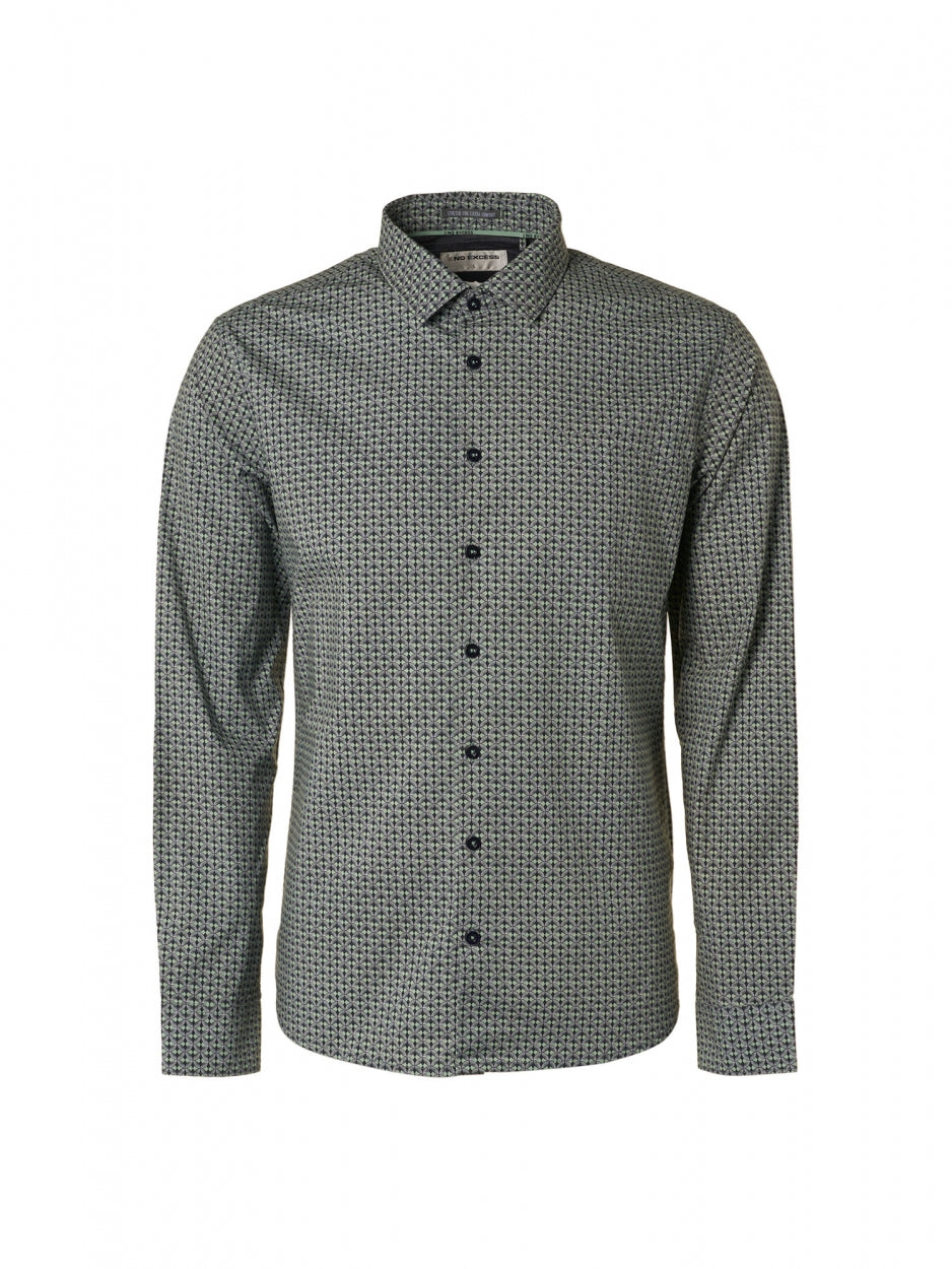Shirt Stretch Allover Printed