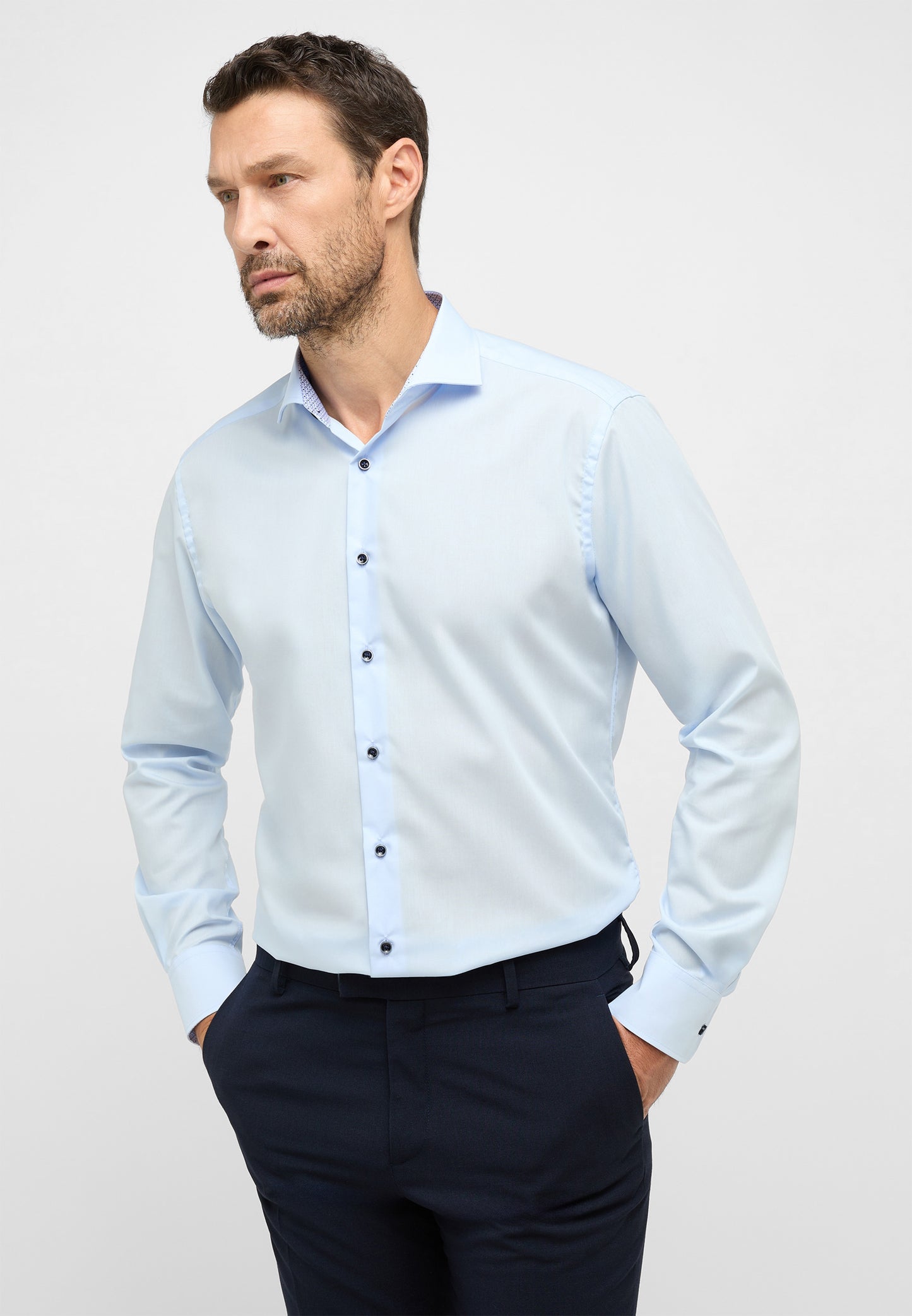 Original Shirt Popeline Langarm