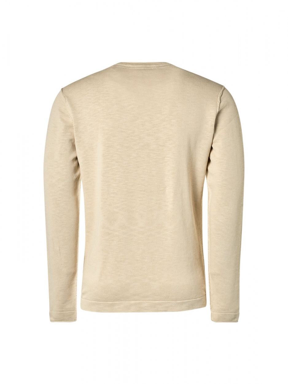 Pullover Crewneck Garment Dyed + Stone Washed