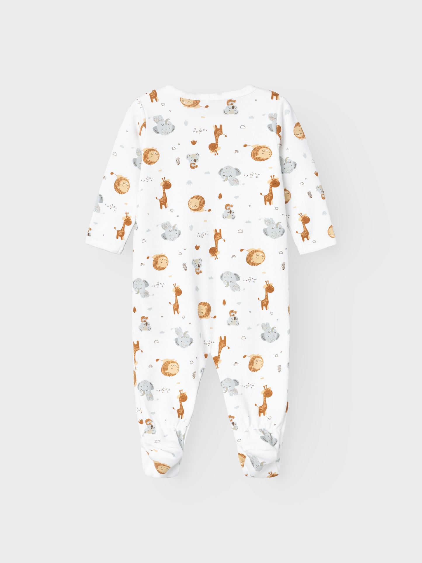 NBNNIGHTSUIT W/F BEIGE ANIMAL