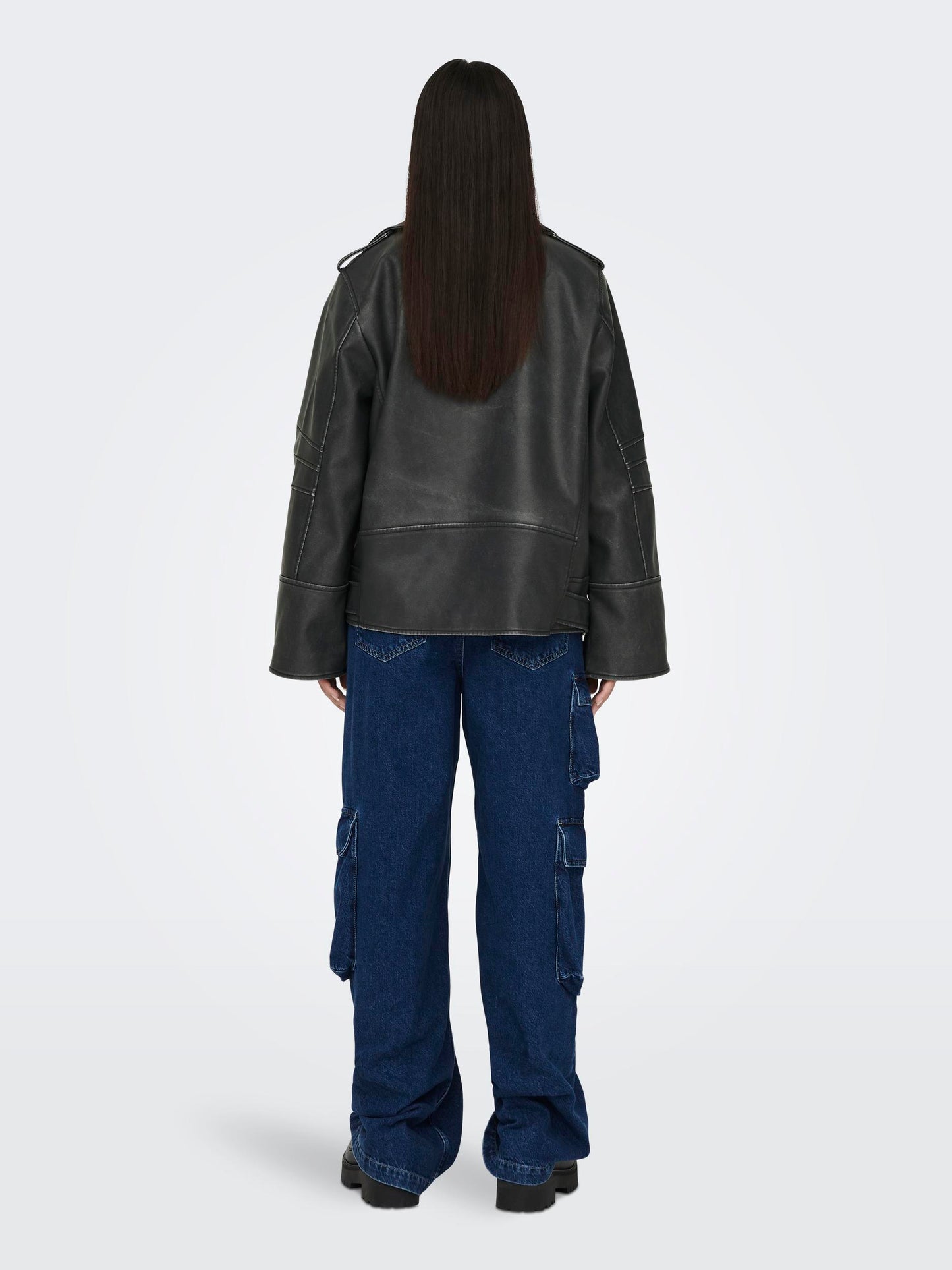 ONLMINA FAUX LEATHER OVZ.JACKET OTW
