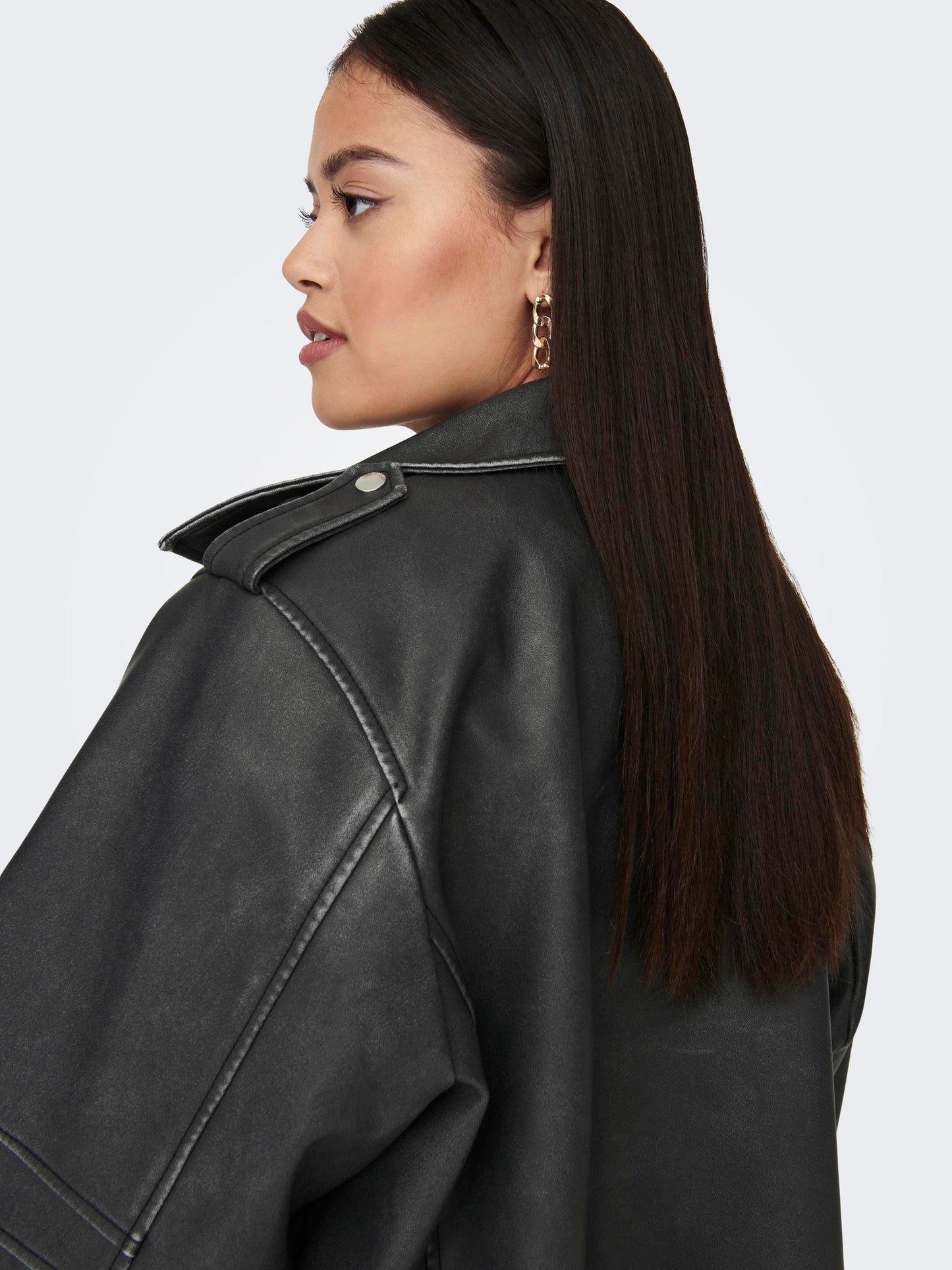 ONLMINA FAUX LEATHER OVZ.JACKET OTW