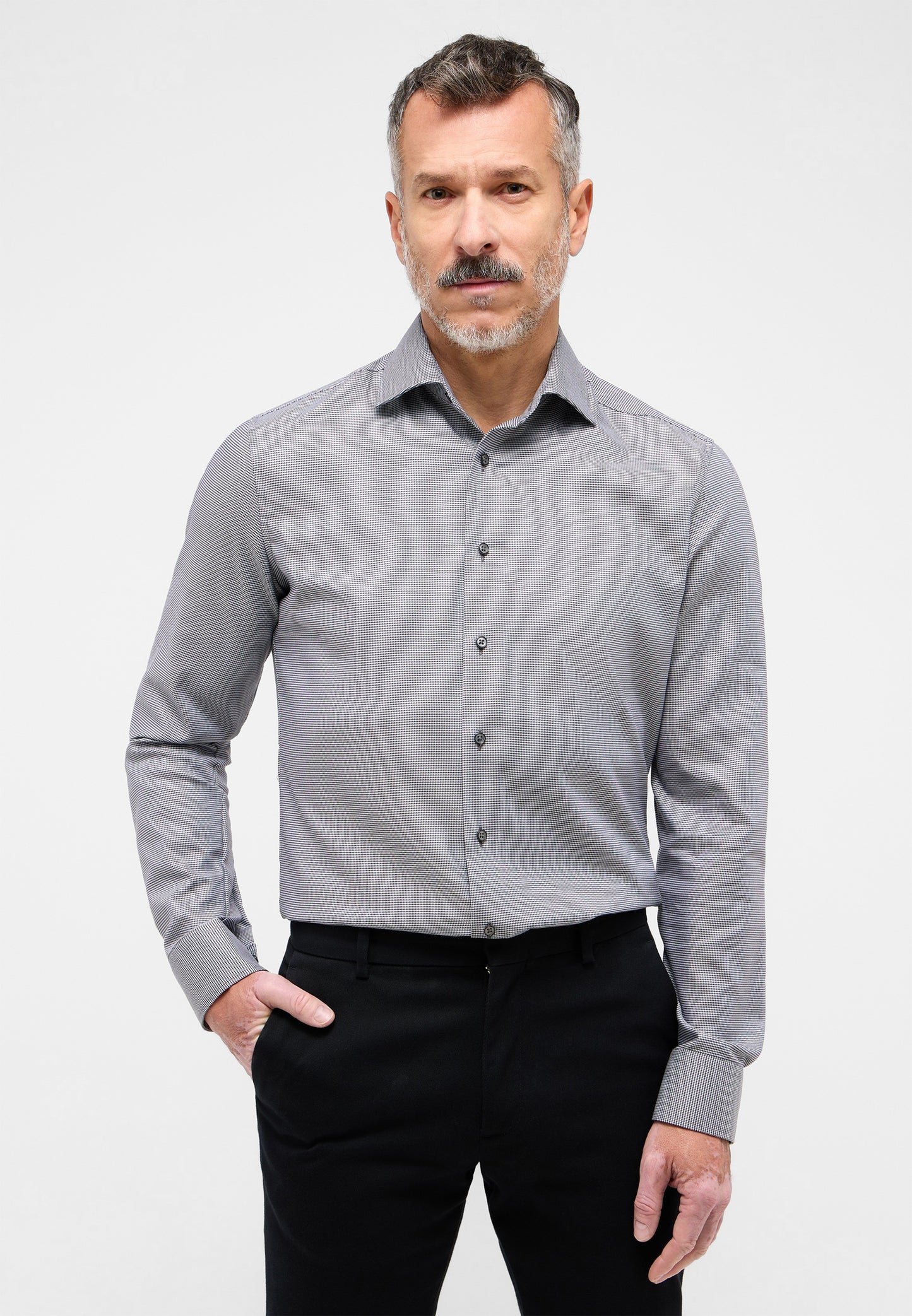 Hemd Twill Langarm