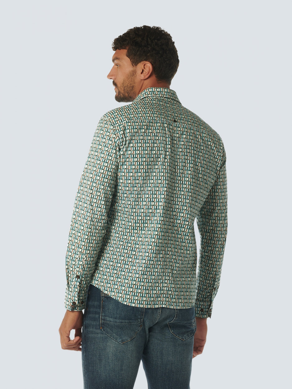 Shirt Stretch Allover Printed