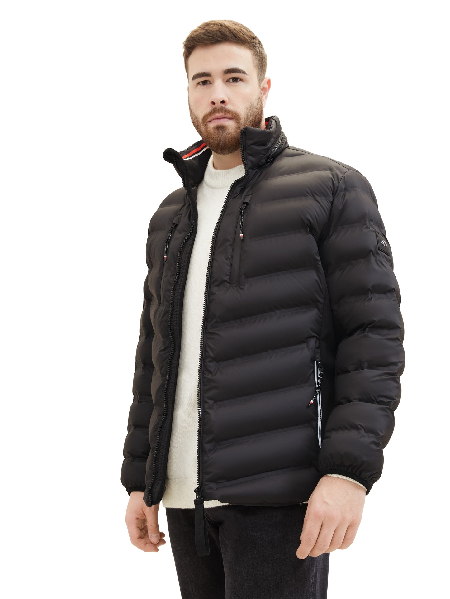plus decorative hybrid jacket