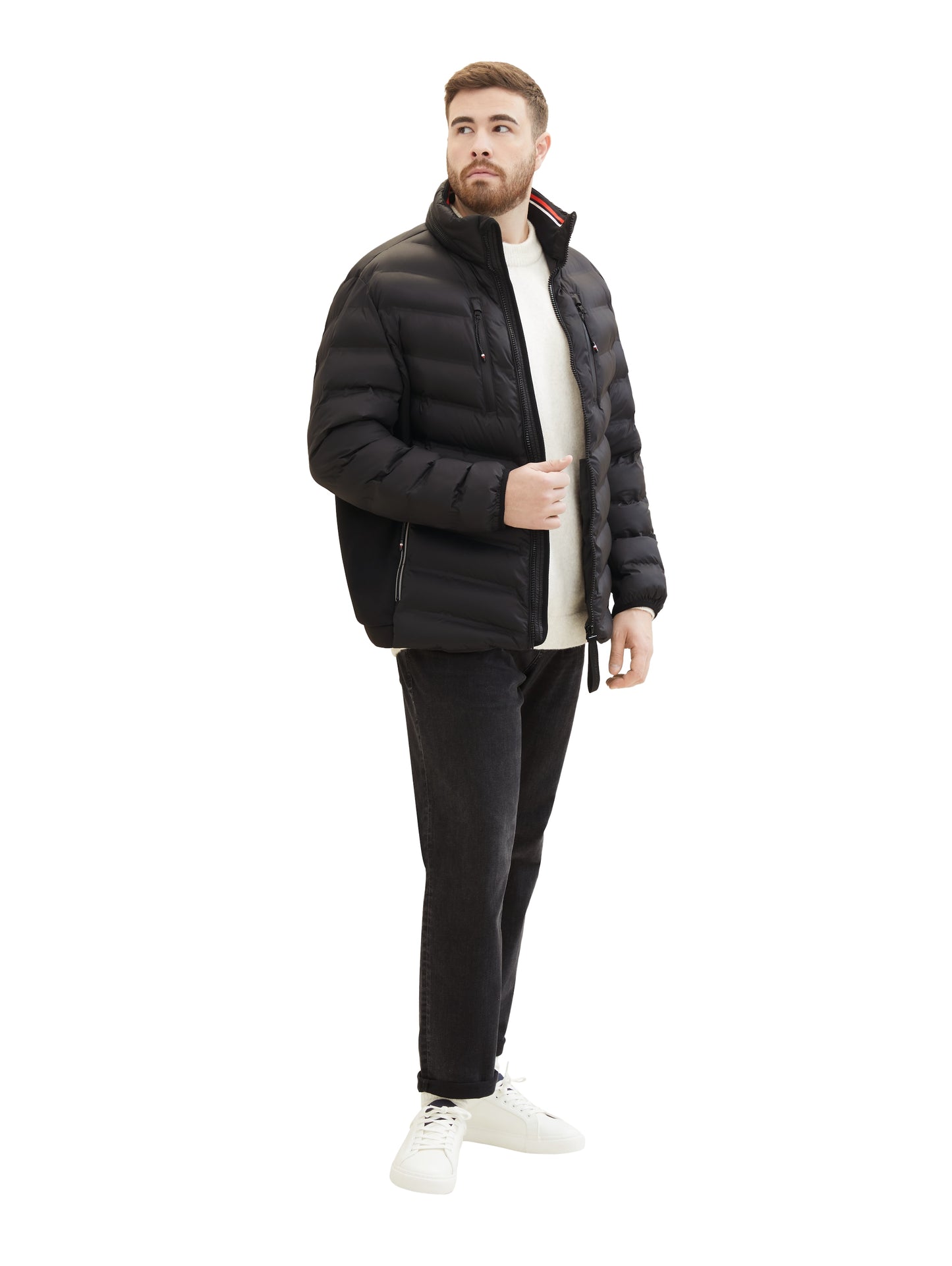 plus decorative hybrid jacket