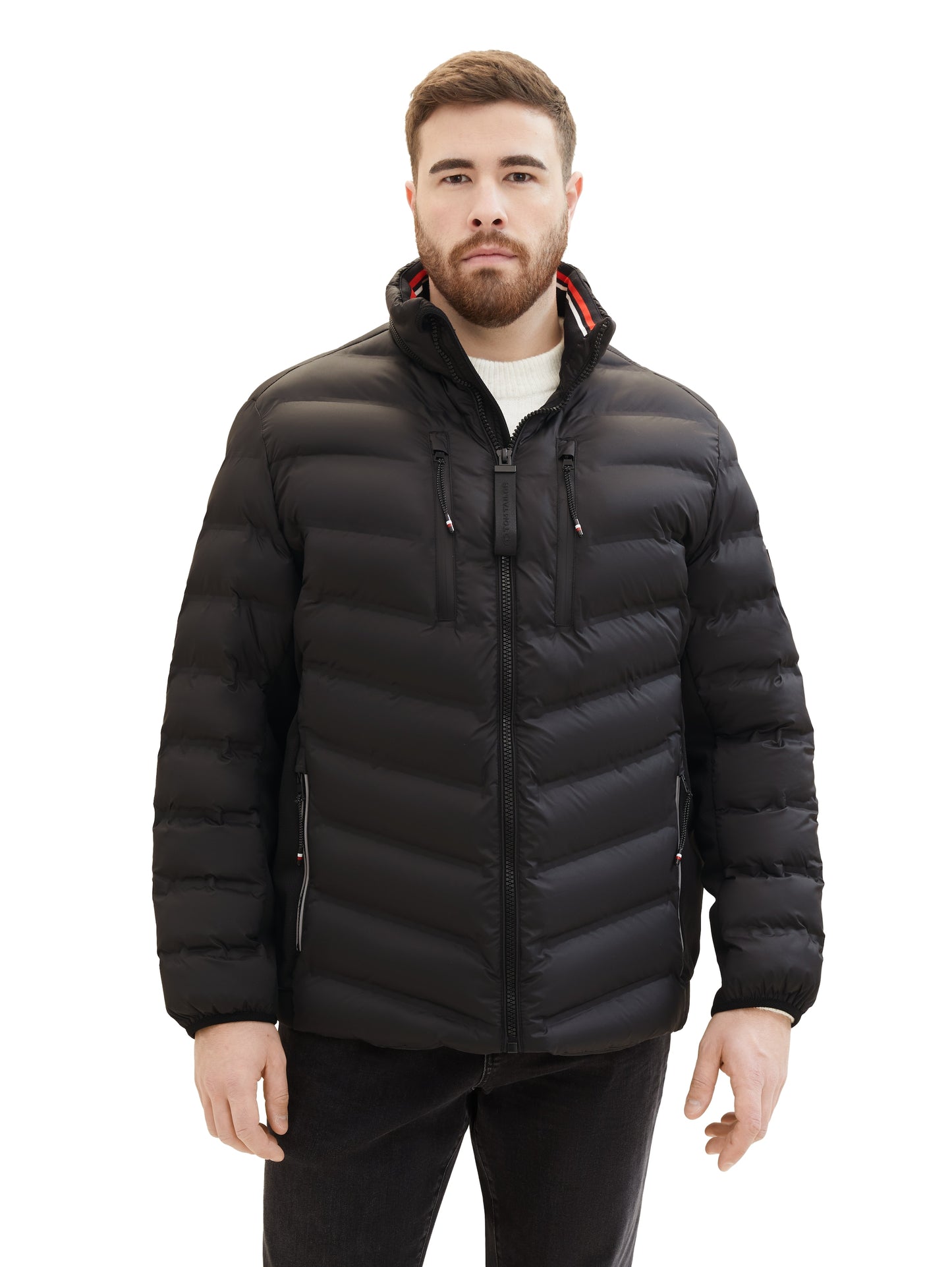 plus decorative hybrid jacket