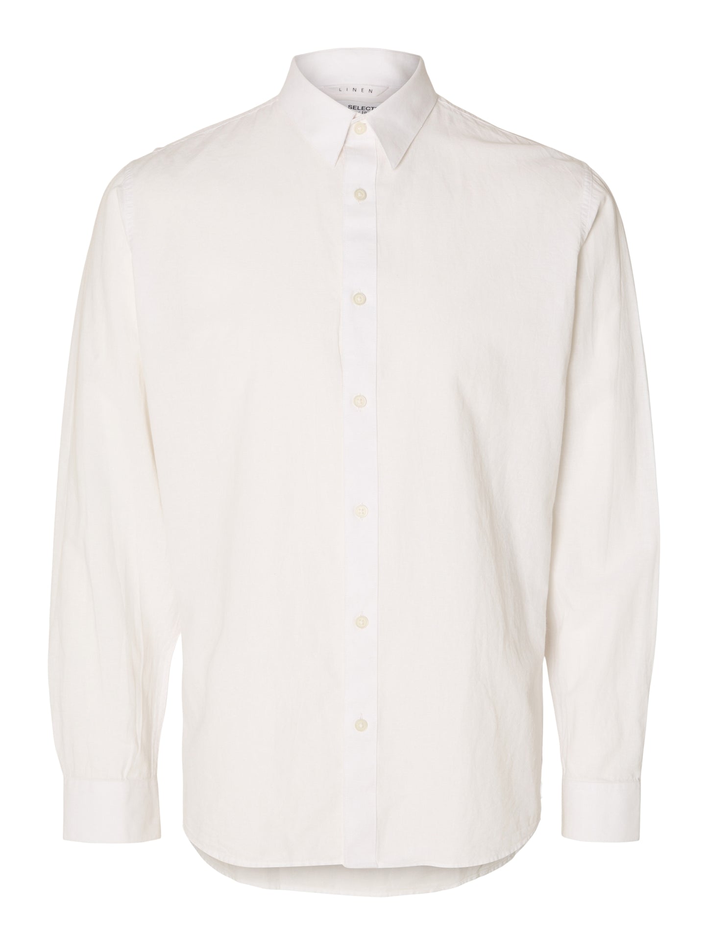 SLHSLIMNEW-LINEN SHIRT LS NOOS