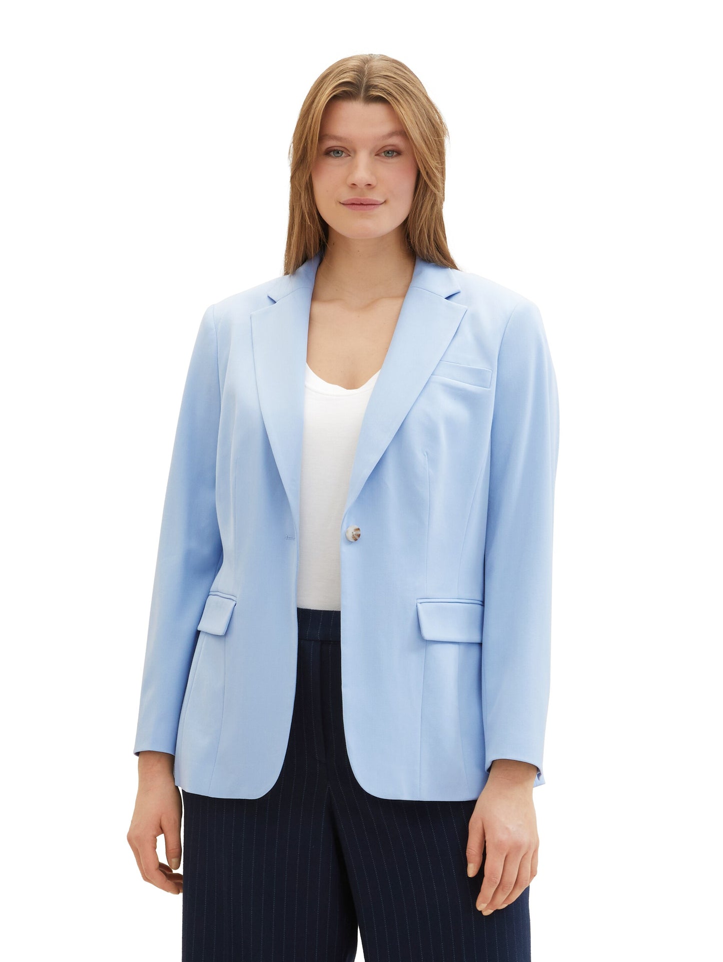 Plus - Blazer mit recyceltem Polyester