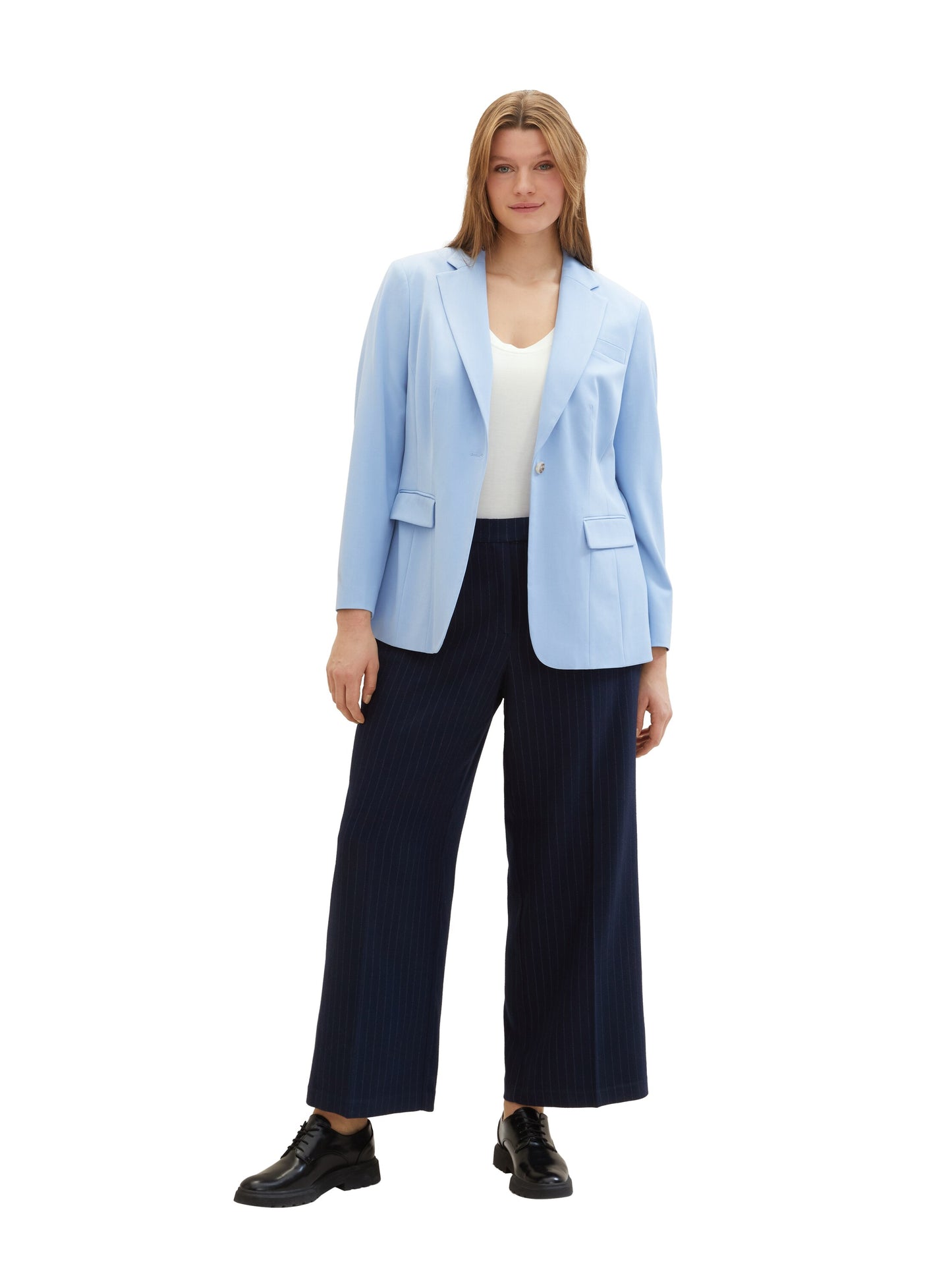 Plus - Blazer mit recyceltem Polyester