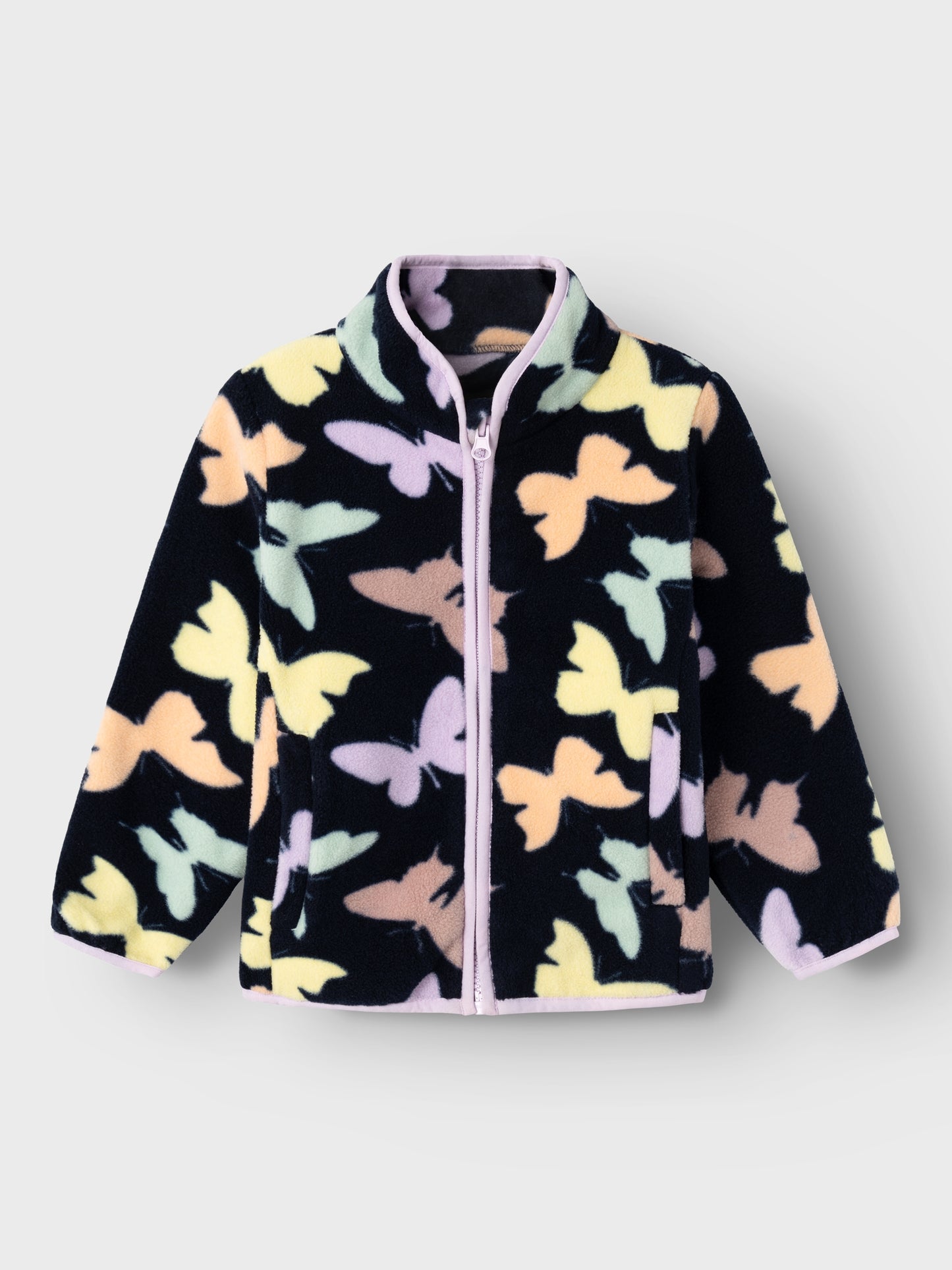 NMFMEEKO FLEECE JACKET BUTTERFLY