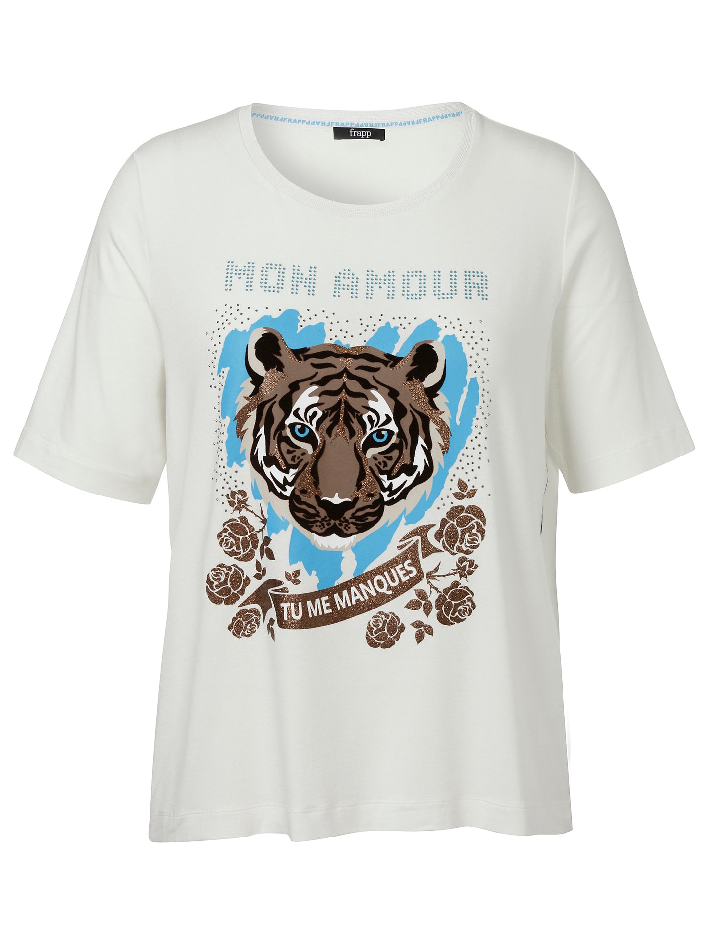 T-Shirt Rundhals 1/2 Arm Motiv