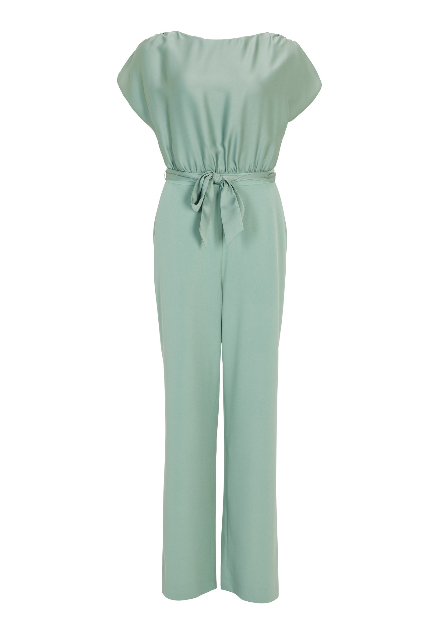 Jumpsuit mit Hose aus Crepe