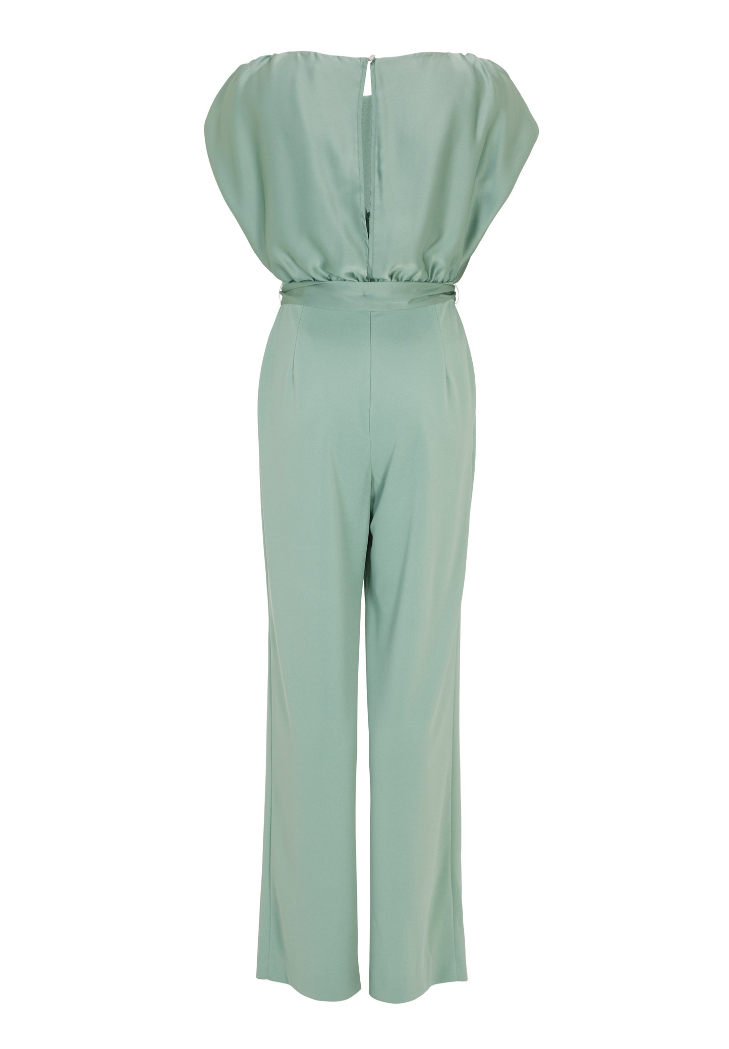Jumpsuit mit Hose aus Crepe