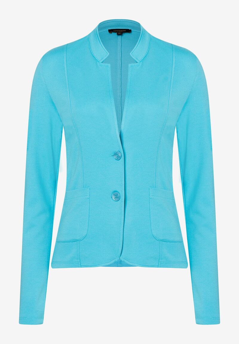Jerseyjacke türkis Frühjahrs-Kollektion