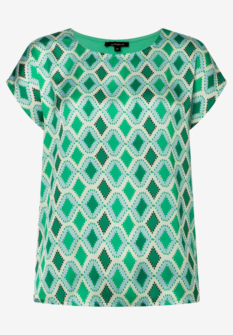 Blusenshirt mit grafischem Print Frühjahrs-Kollektion