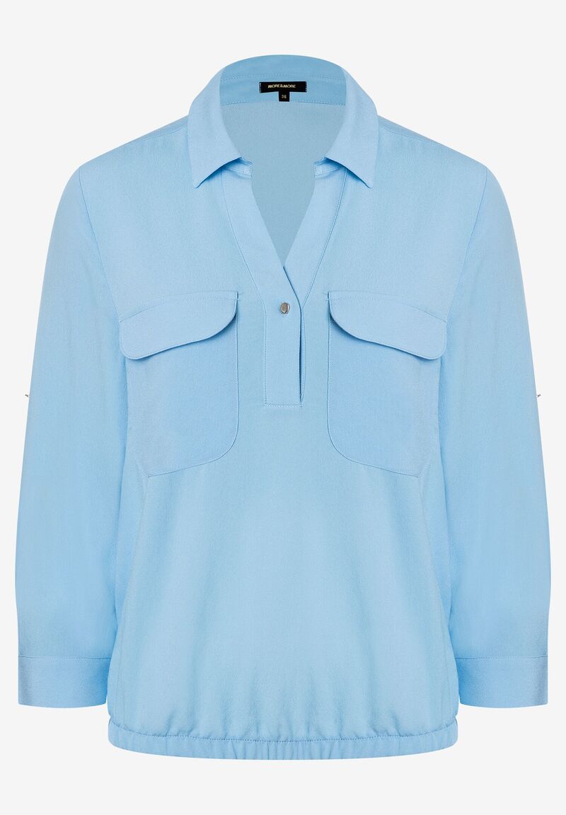 Sportive Bluse light skyblue Frühjahrs-Kollektion
