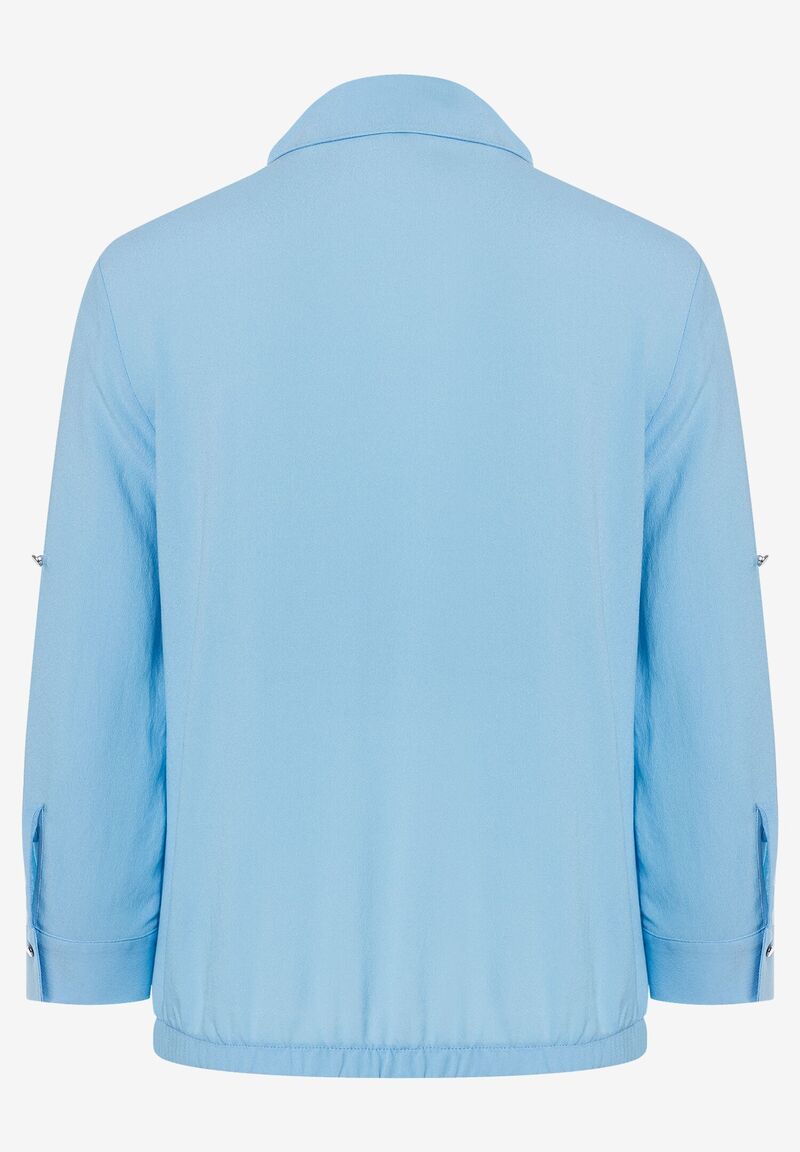 Sportive Bluse light skyblue Frühjahrs-Kollektion