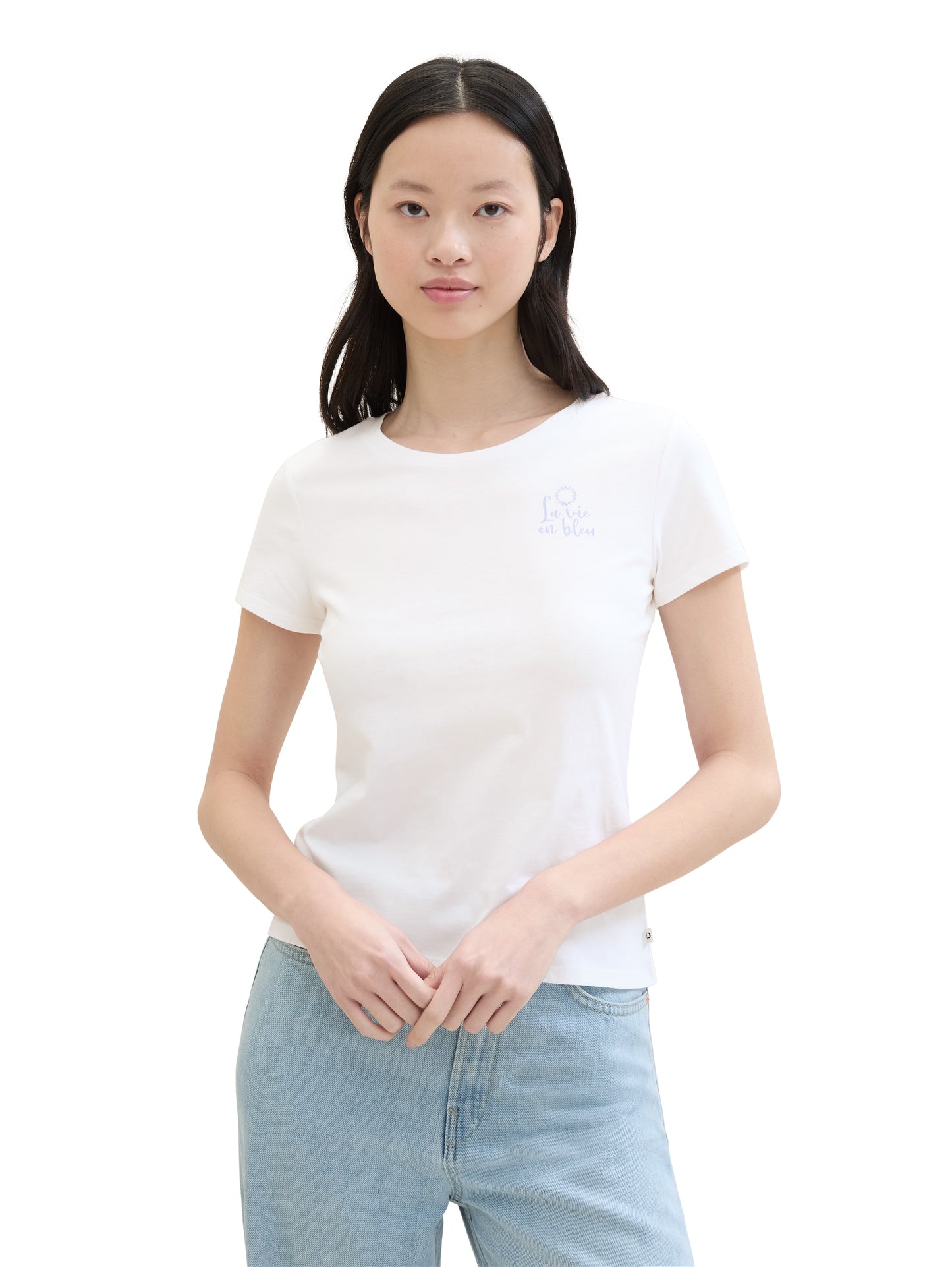 Print T-Shirt mit Bio-Baumwolle