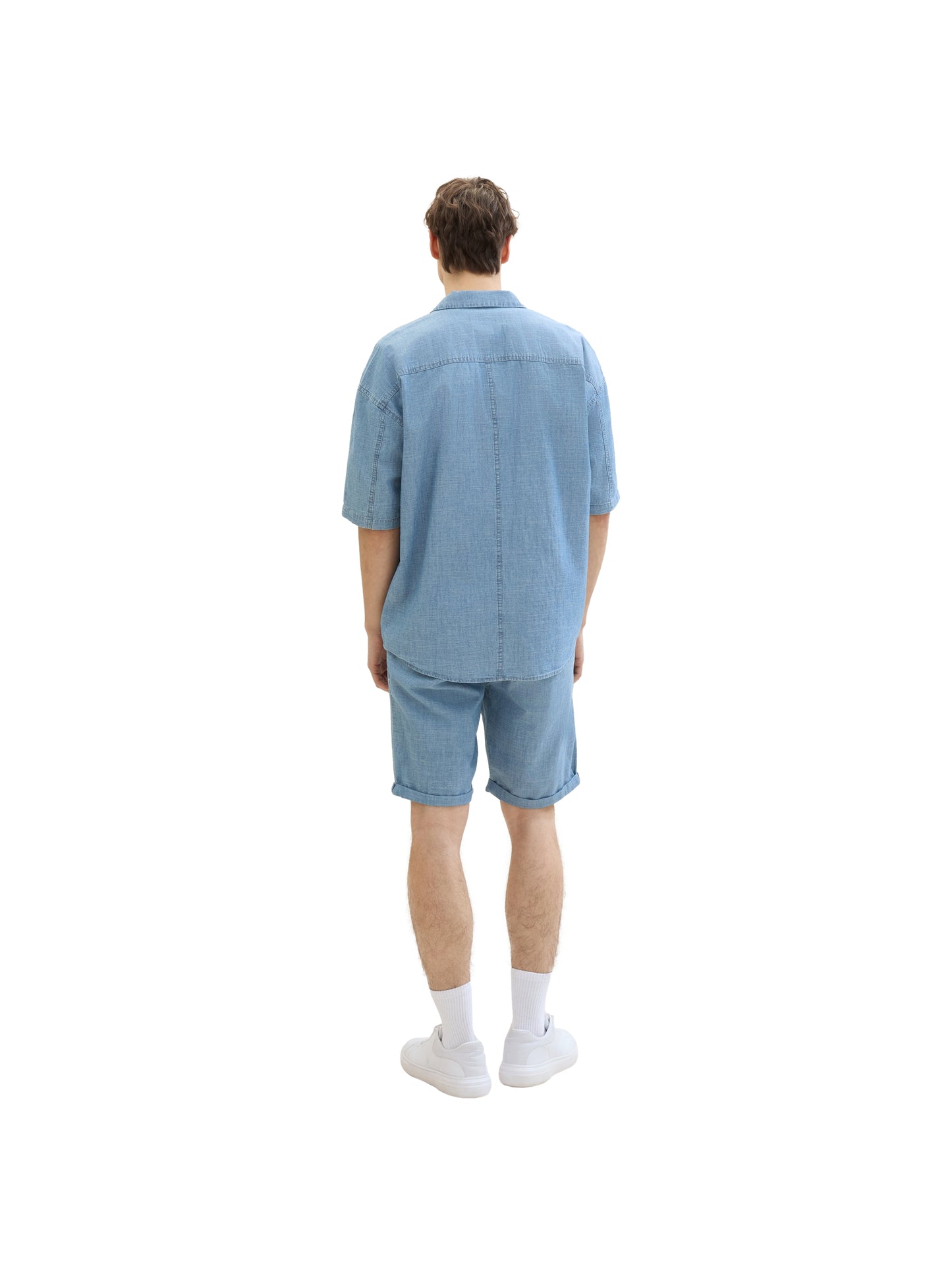 Regular Chambray Shorts