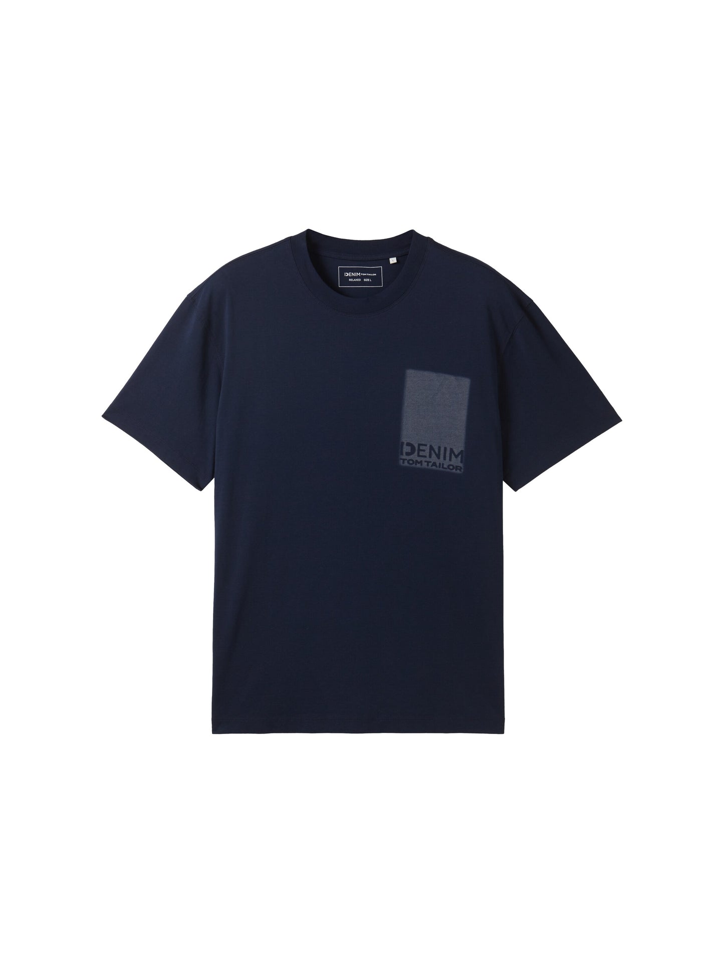 relaxed laserprint t-shirt