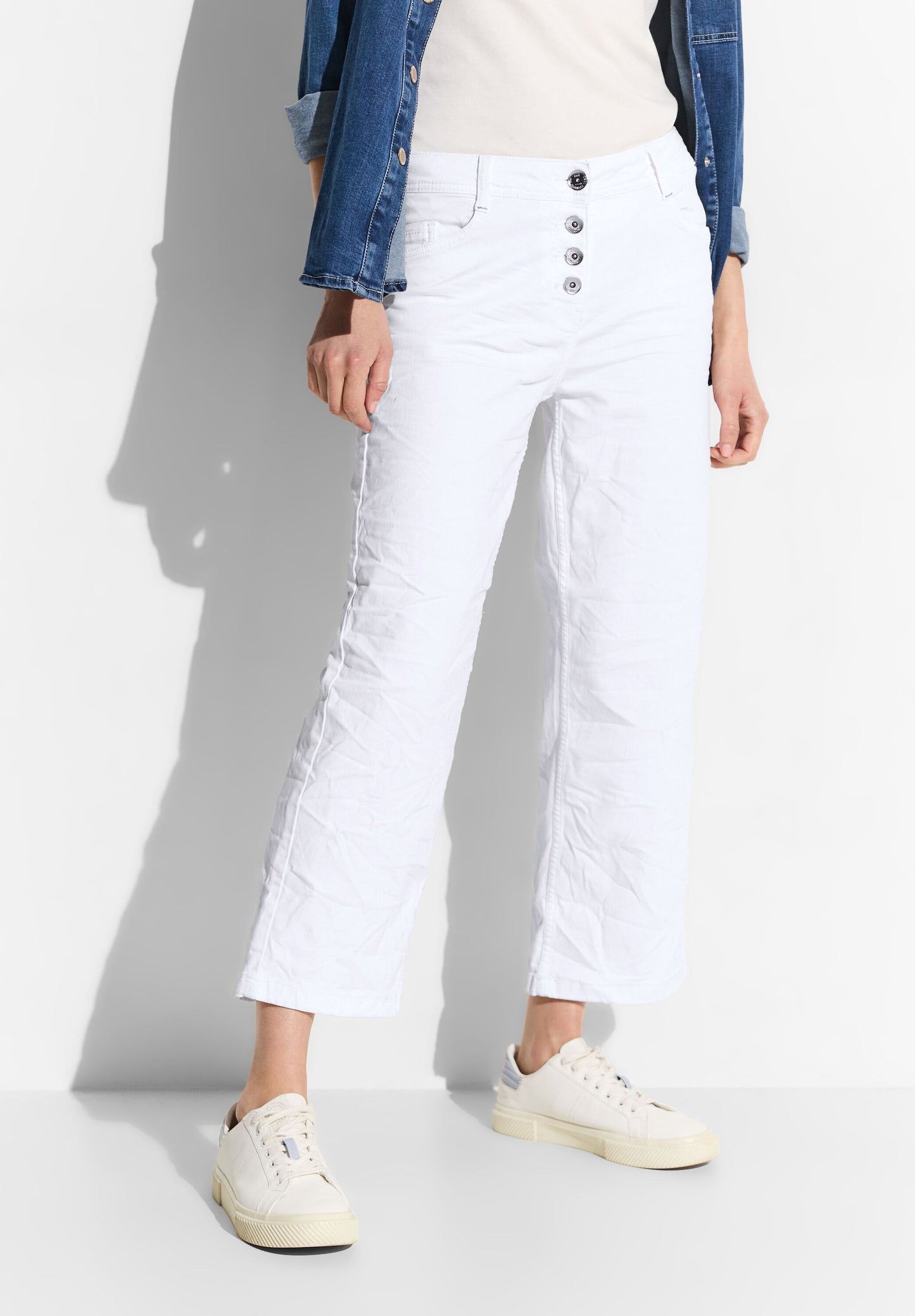 Loose Fit Culotte Jeans