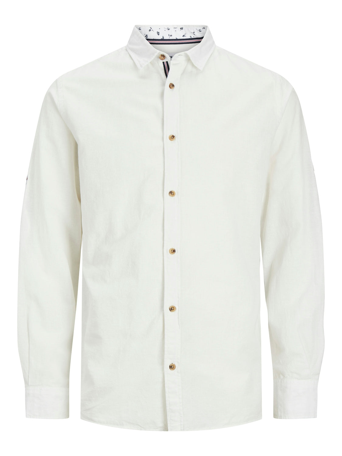 JJLINEN BLEND DETAIL SHIRT LS