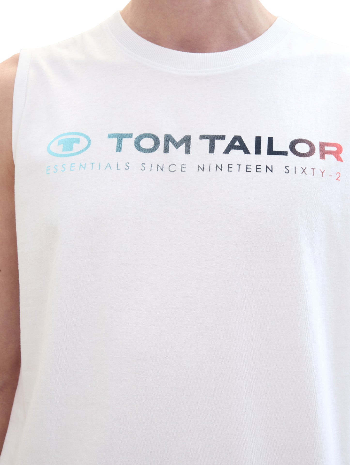 Tanktop mit Logo Print