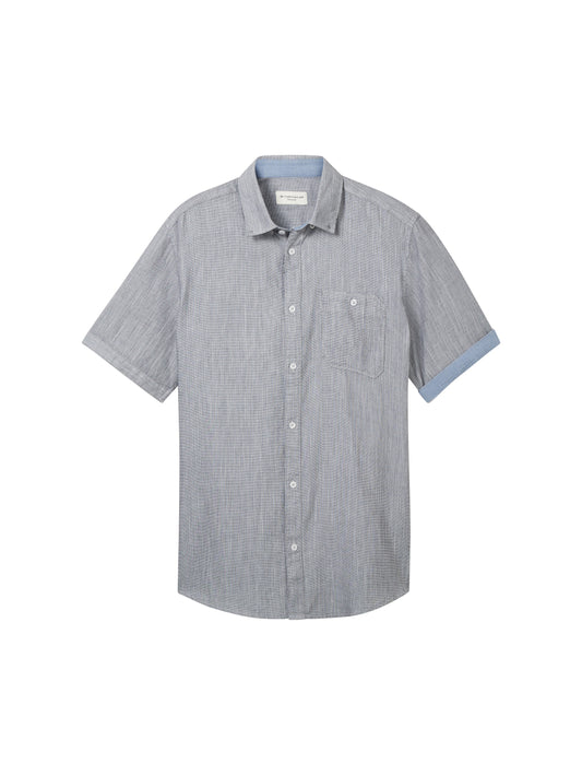 Chambray Kurzarmhemd