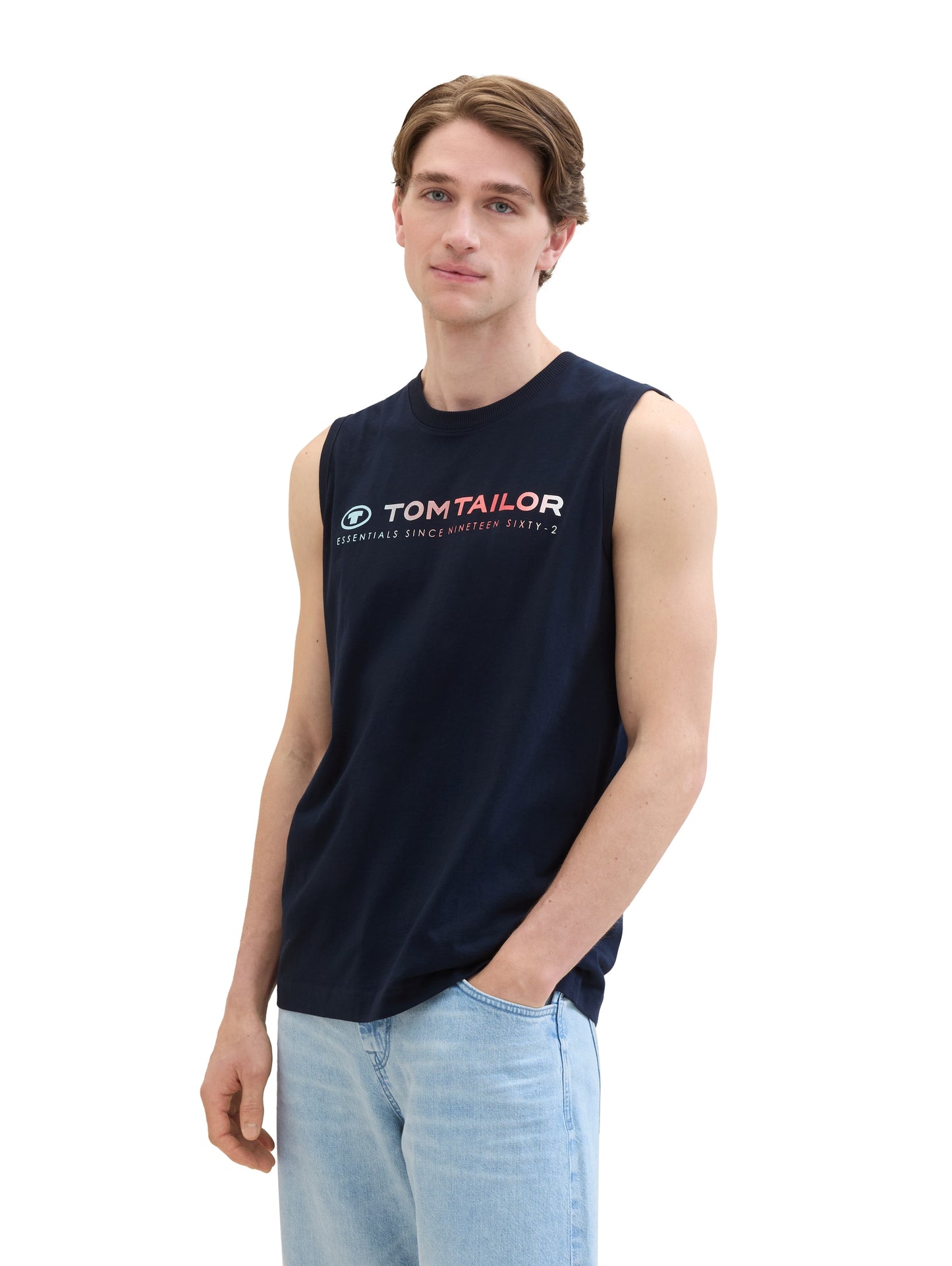 Tanktop mit Logo Print