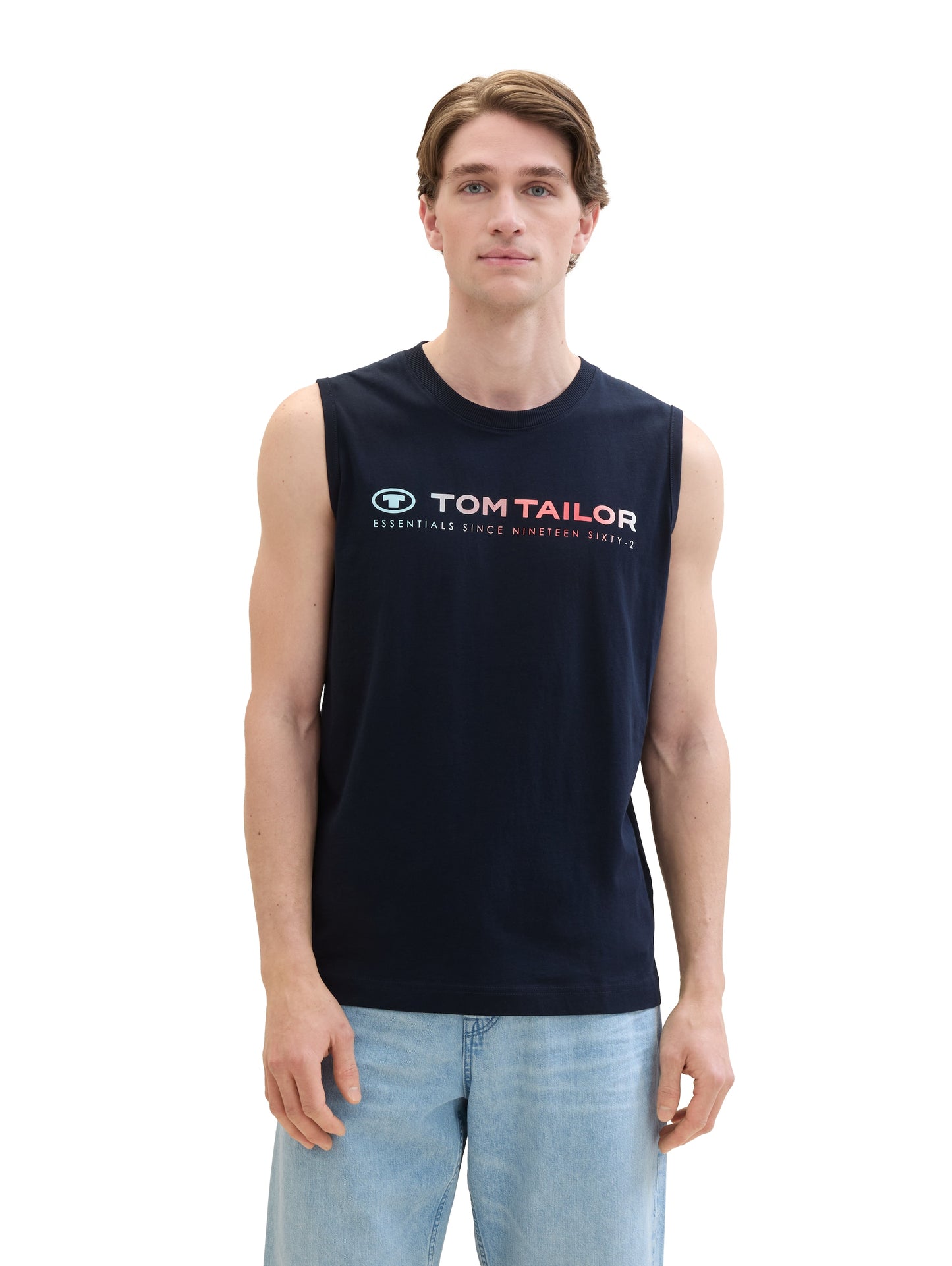 Tanktop mit Logo Print