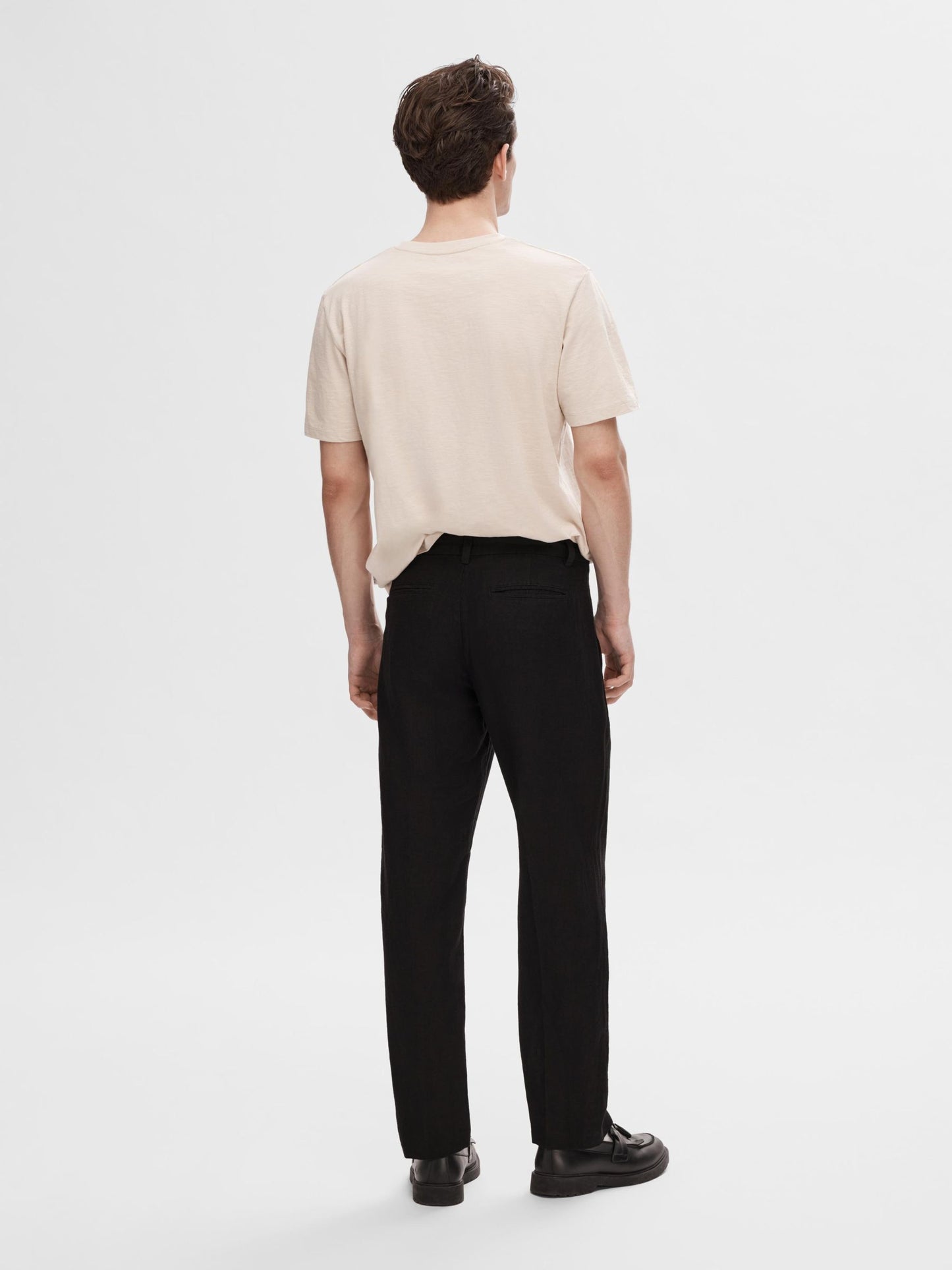 SLH196-STRAIGHT MADS LINEN PANT NOOS