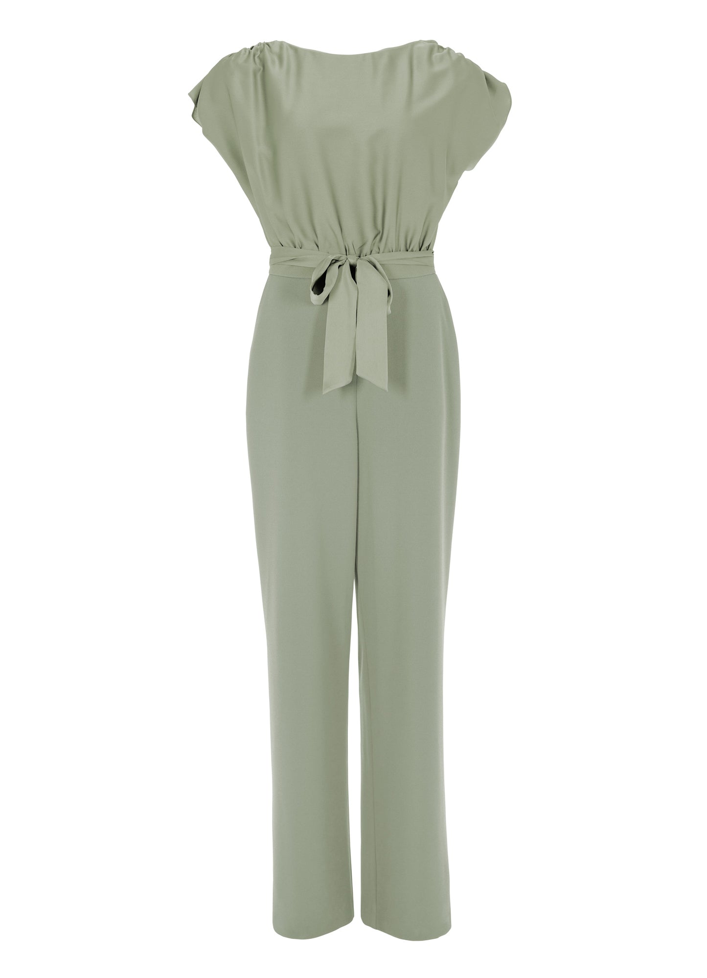 Jumpsuit mit Hose aus Crepe