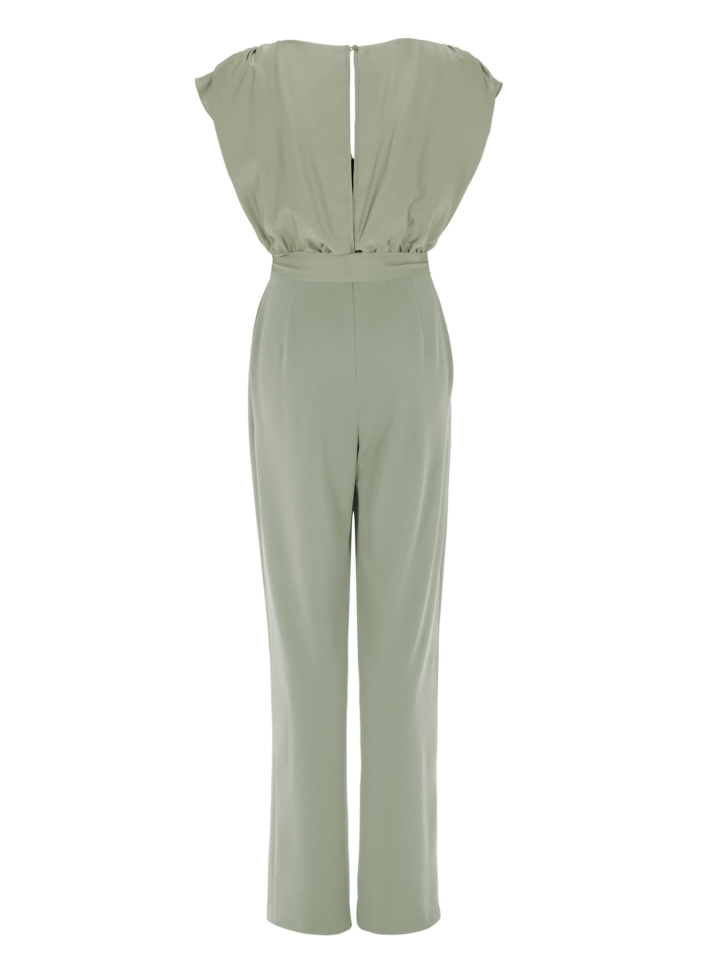 Jumpsuit mit Hose aus Crepe