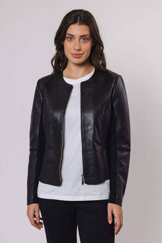 Rino&Pelle Jacke Leder FBlack