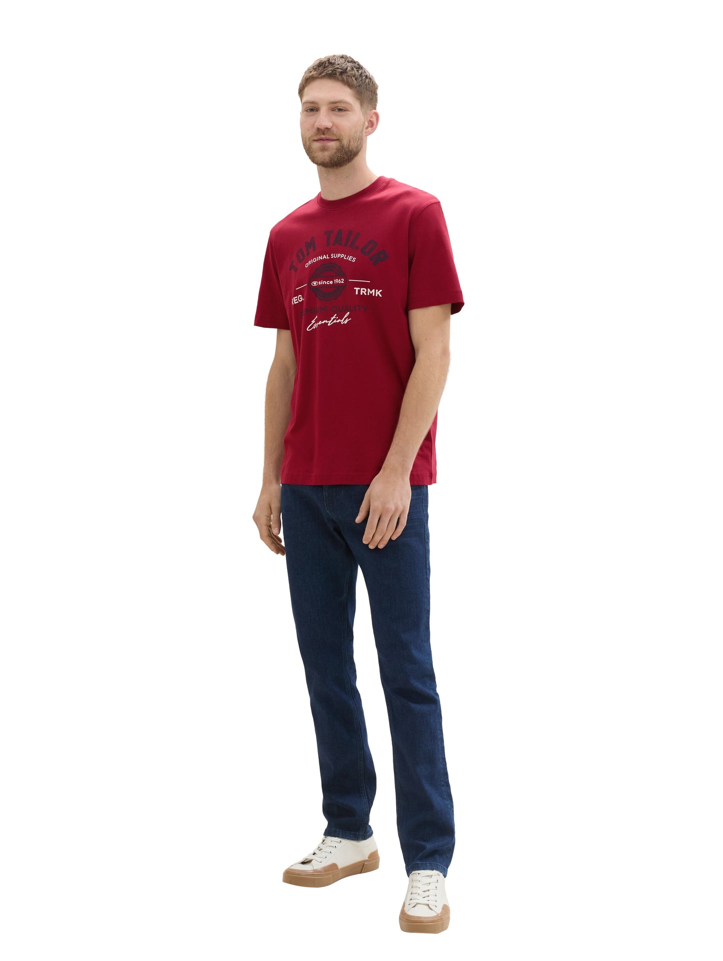 T-Shirt mit Logo Print