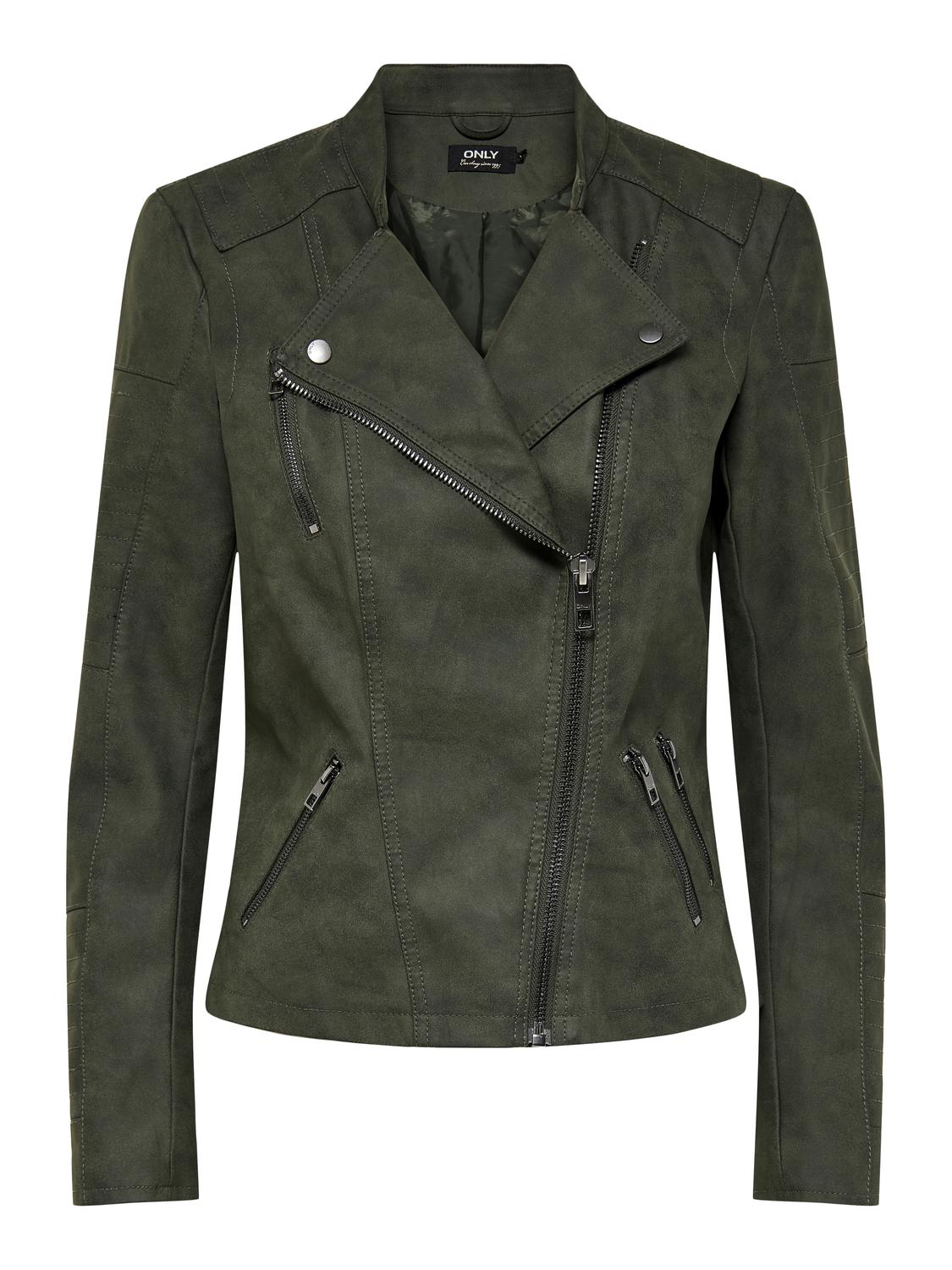 ONLAVA FAUX LEATHER BIKER OTW NOOS