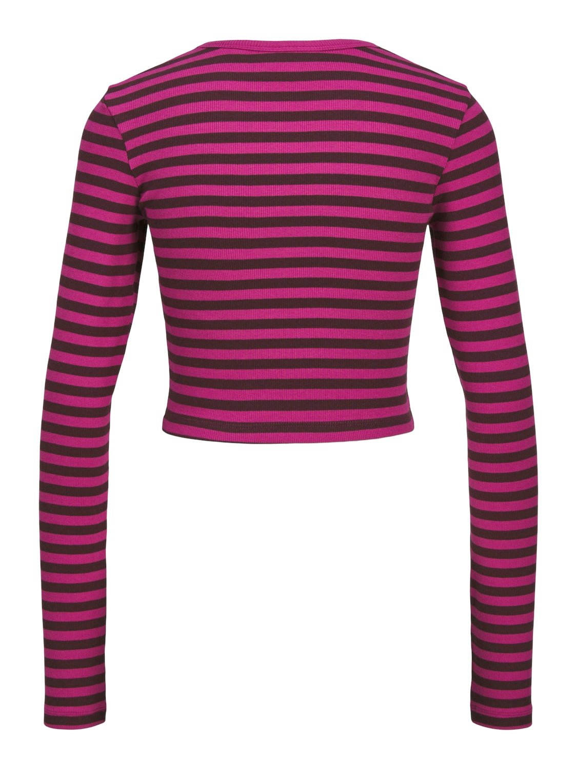 JXFELINE STR LS STRIPE RIB TEE JRS NOOS