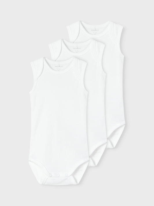 NBNBODY 3P TANK SOLID WHITE 3 NOOS