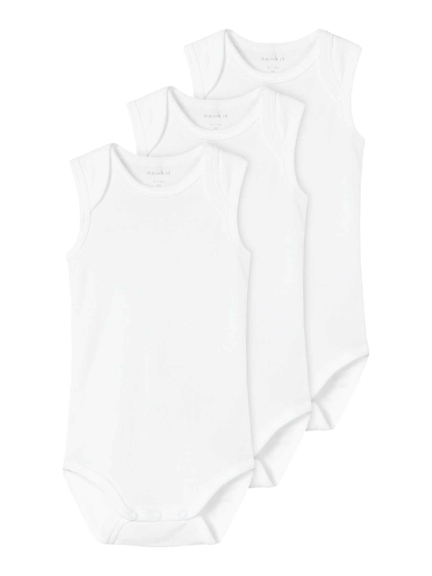 NBNBODY 3P TANK SOLID WHITE 3 NOOS