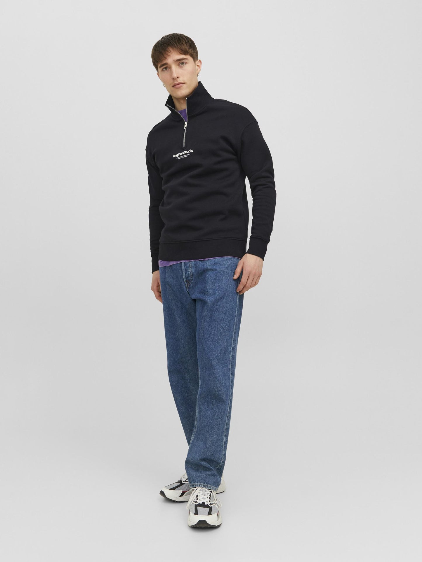 JORVESTERBRO SWEAT QUARTER ZIP HN NOOS