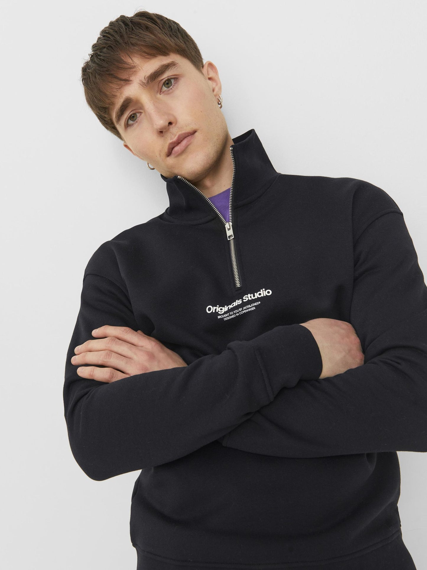 JORVESTERBRO SWEAT QUARTER ZIP HN NOOS