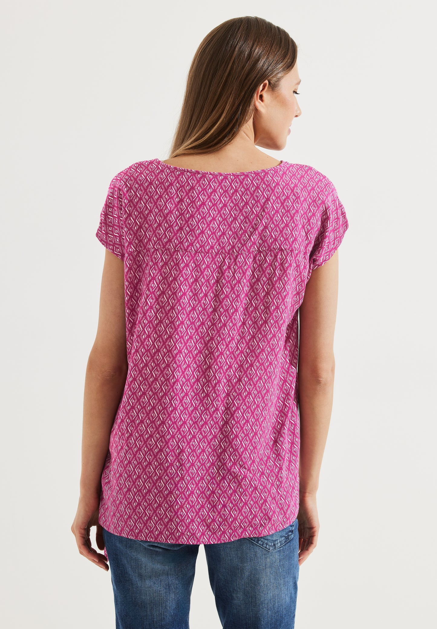 Bluse mit Knotendetail