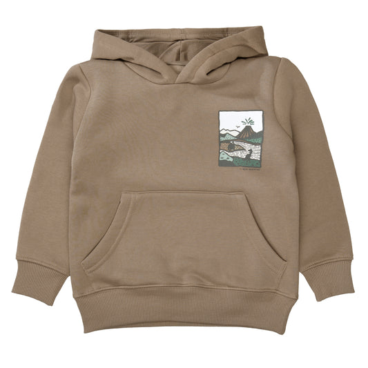 Kn.-Hoodie mit Kängurutasche